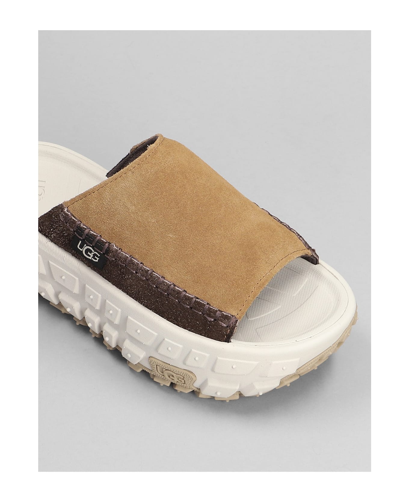 UGG Venture Daze Slipper-mule In Leather Color Suede - leather color サンダル