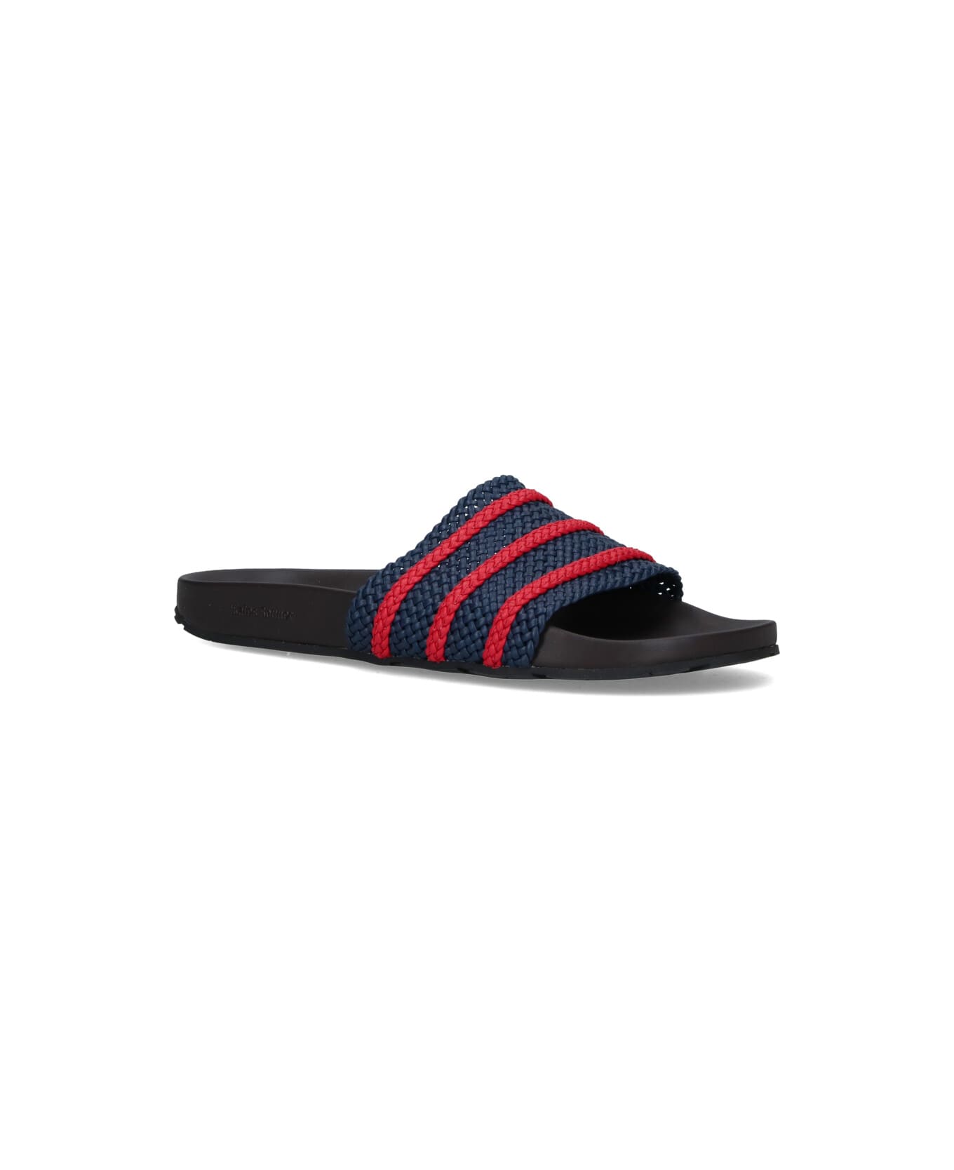 Adidas Originals by Wales Bonner "adilette" Slides - Blue