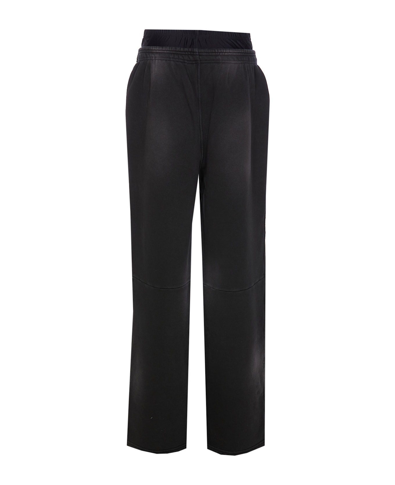 Alexander Wang Pre Styled Bike Shorts Pants - BLACK