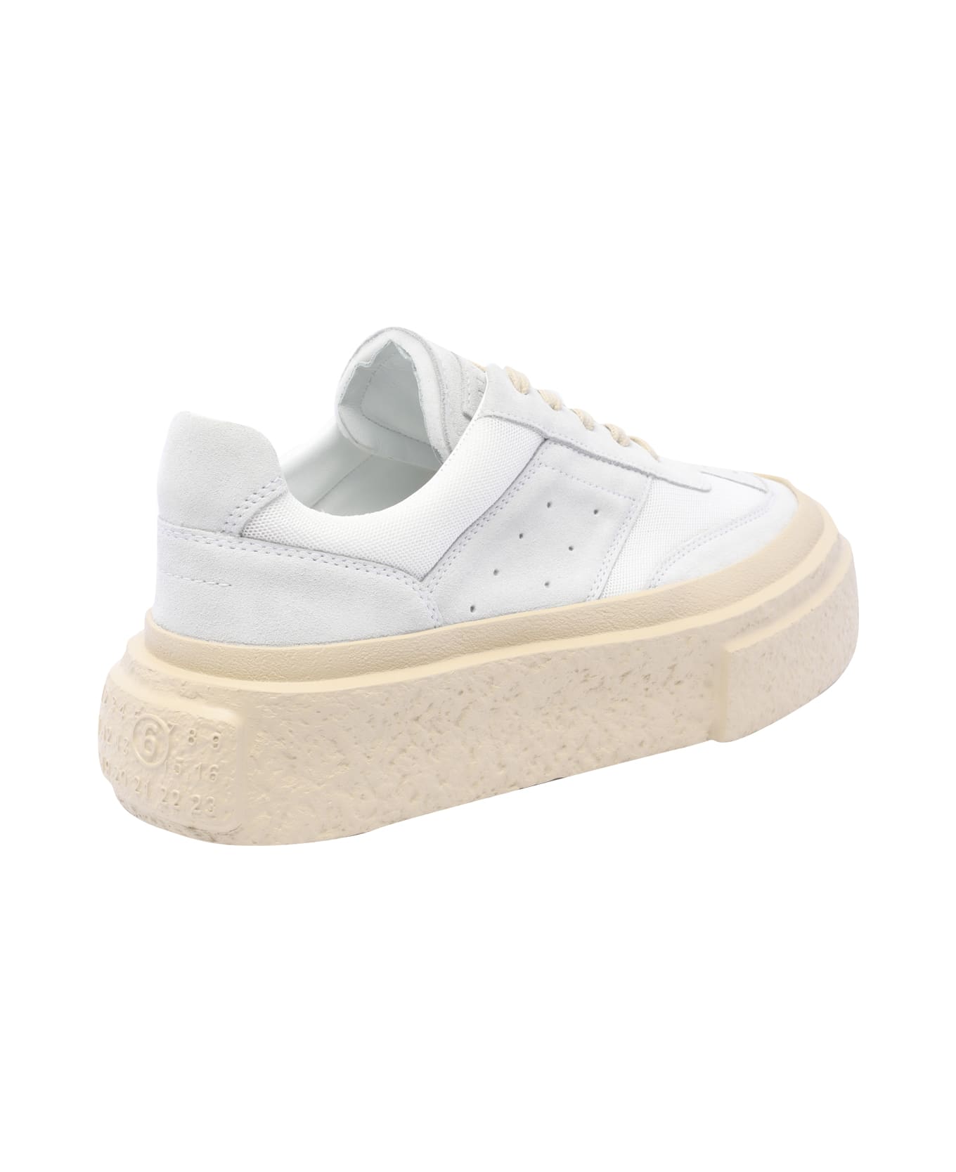 MM6 Maison Margiela Gambetta Sneakers - White