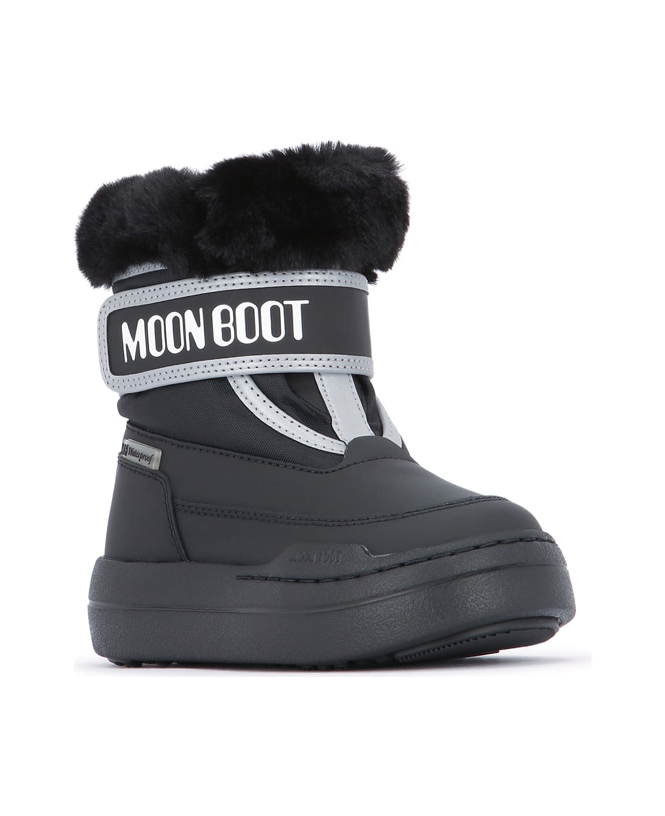 Moon Boot Mb Jr Park Strap - BLACK