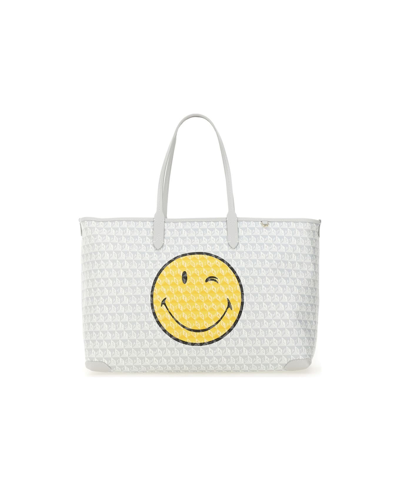 Anya Hindmarch Borsa Tote "i Am A Plastic Bag Wink" - GREY