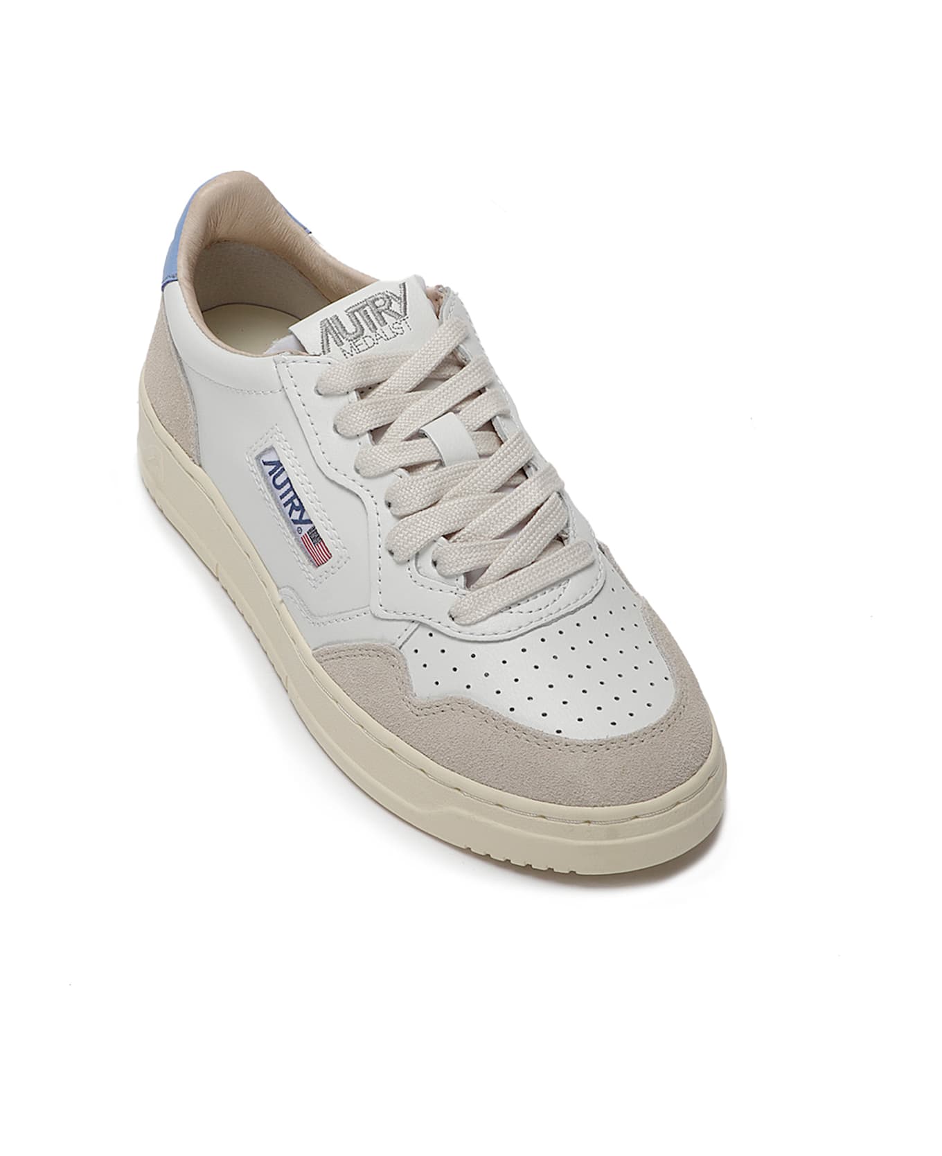 Autry Medalist Low Wom - WHT/DRBLUE