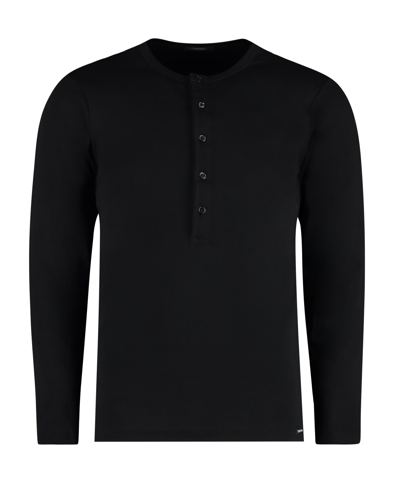 Tom Ford Cotton Crew-neck T-shirt - black