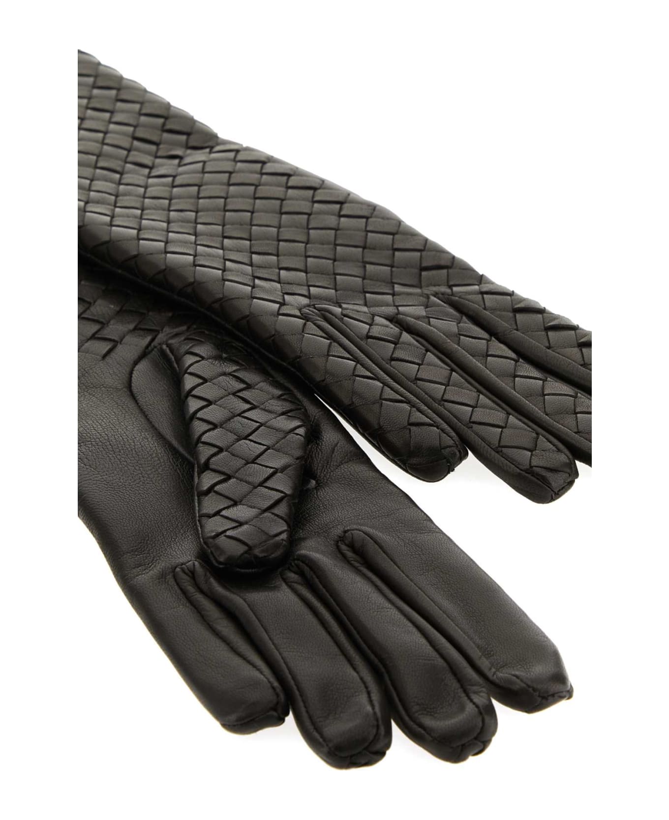 Bottega Veneta Leather Gloves - FONDANT