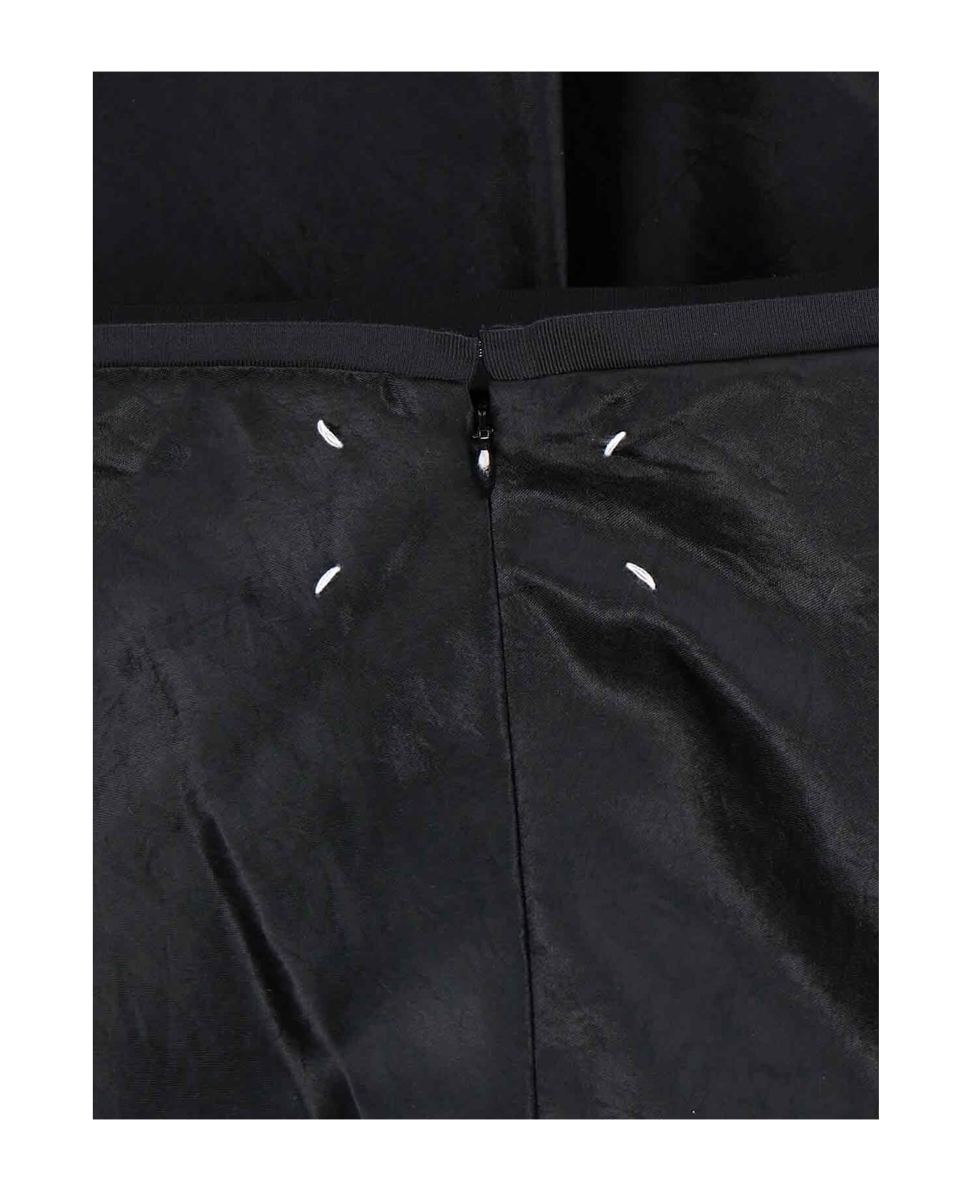 Maison Margiela Satin Midi Skirt