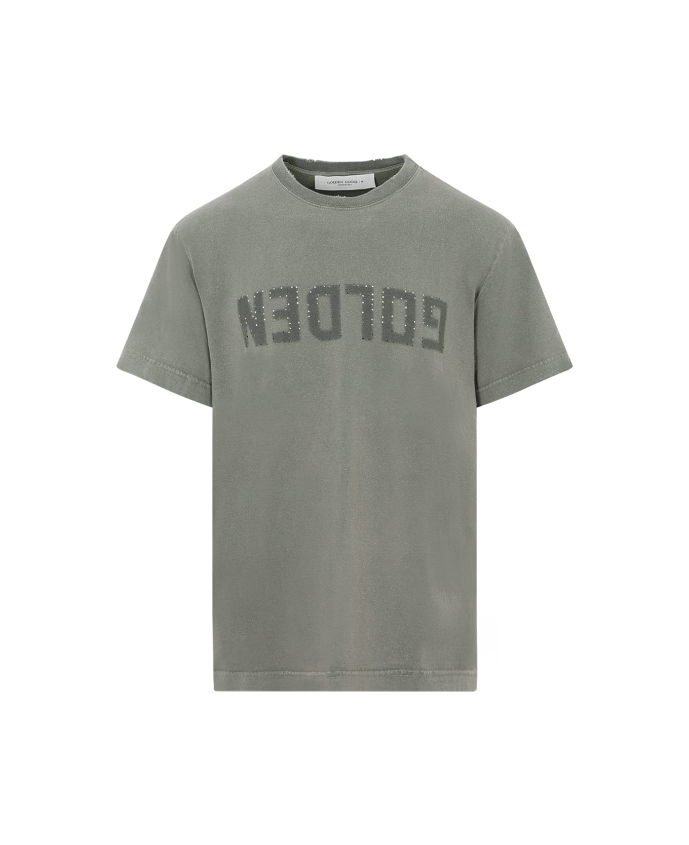 Golden Goose Golden Regular T-shirt - Dusty Olive