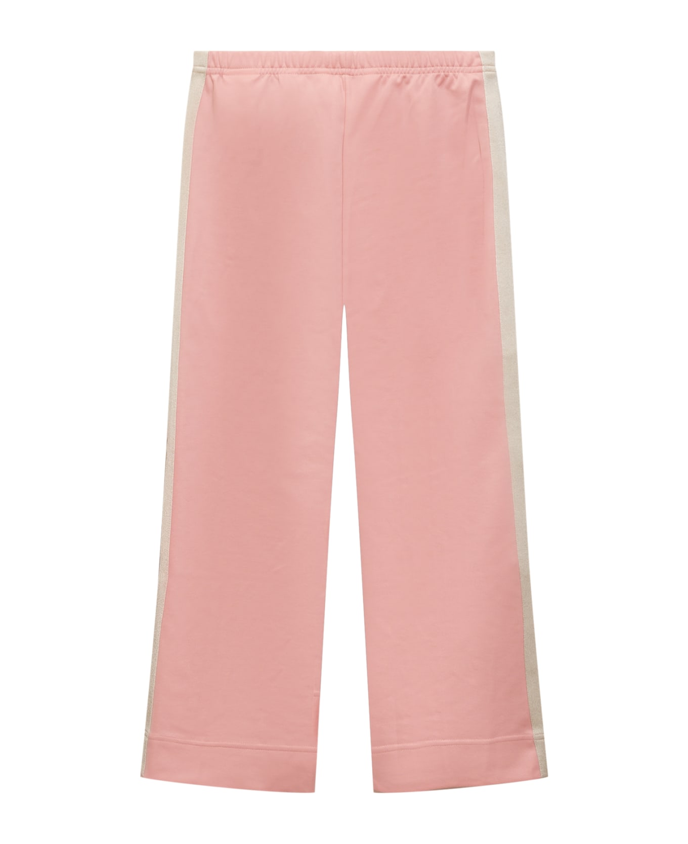 Palm Angels Logo Pants - PINK OFF WHITE