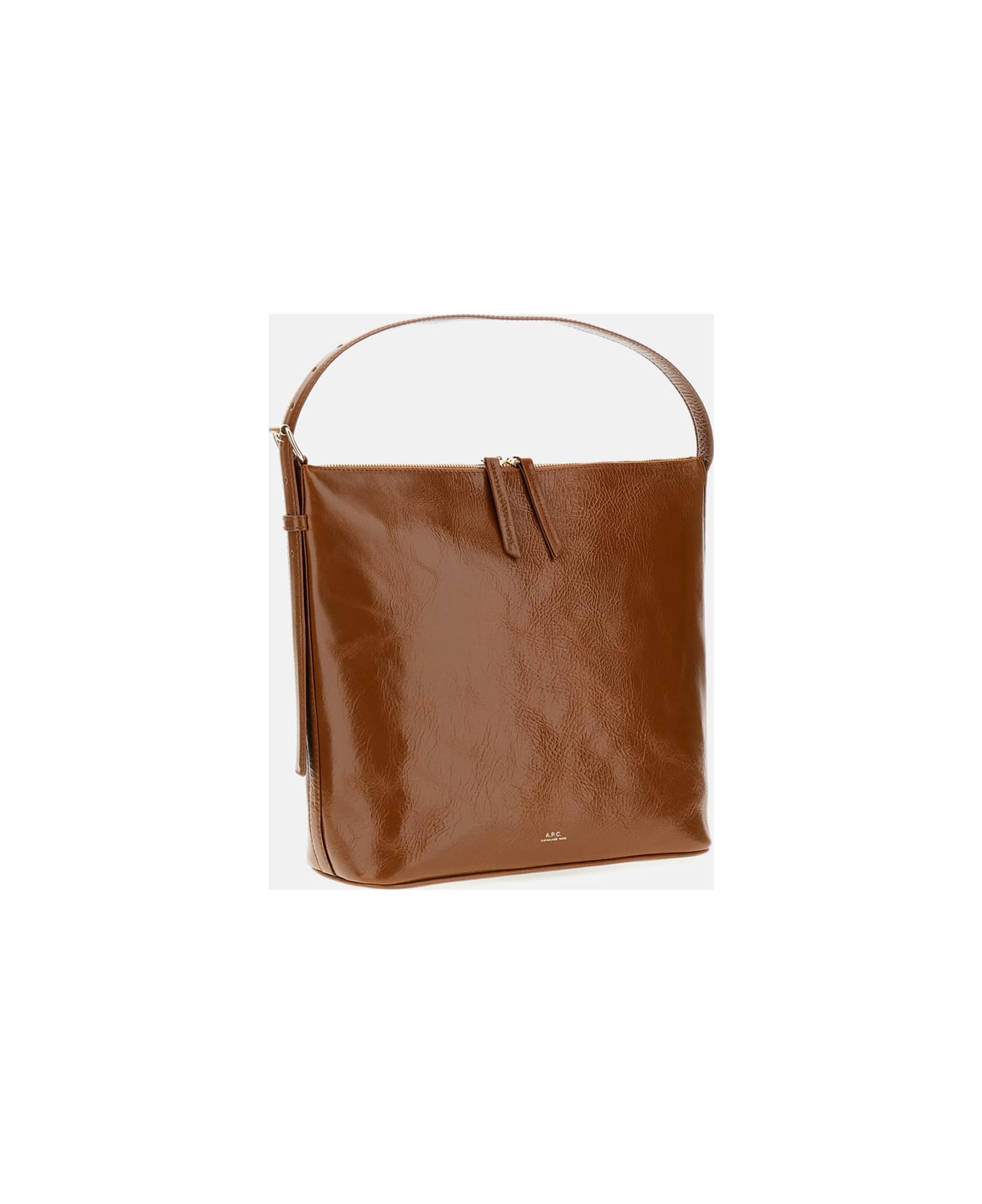 A.P.C. Sac Vera Shoulder Bag - Brown