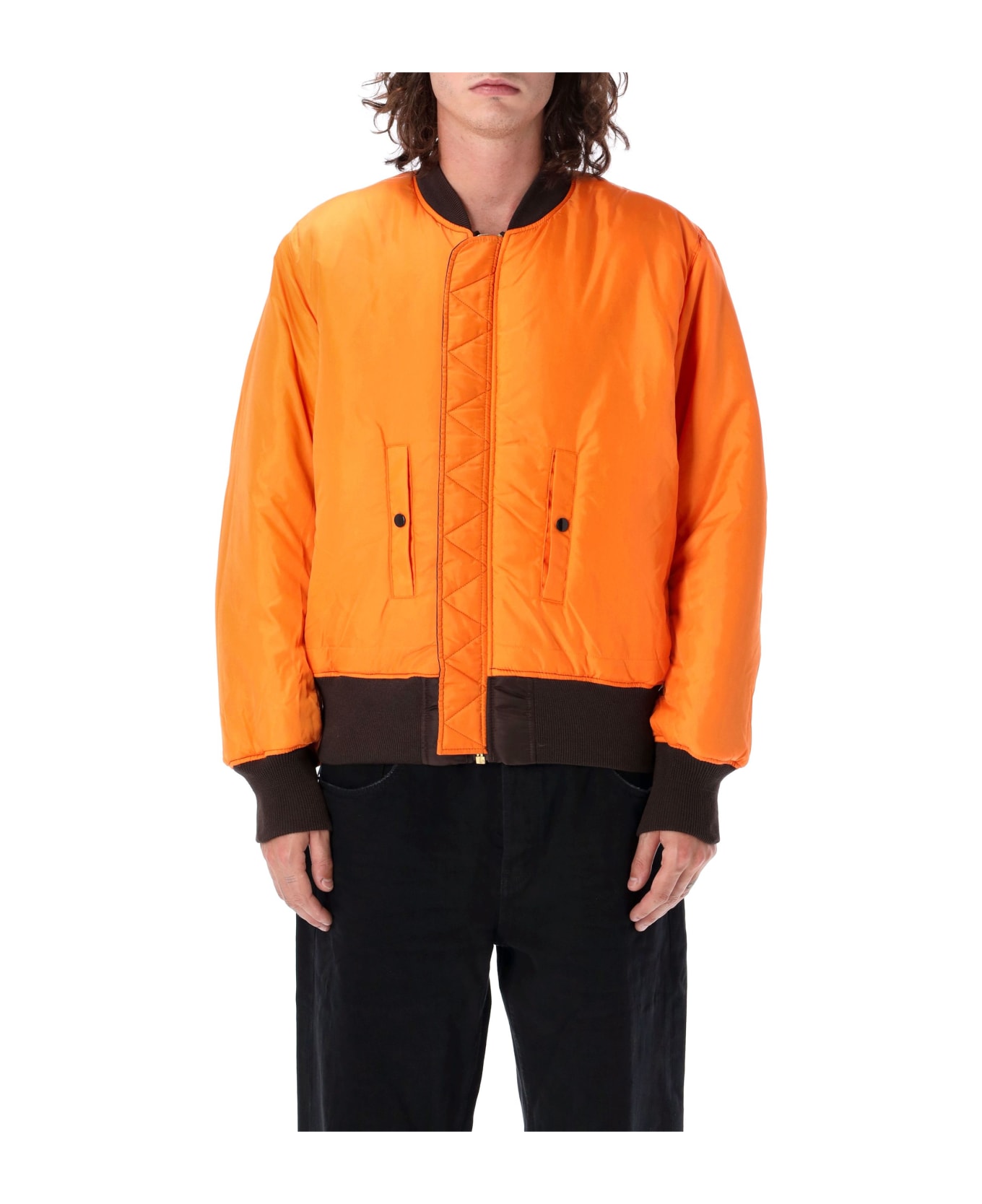 Alpha Industries Ma-1 Reversible Bomber - HUNTER BROWN