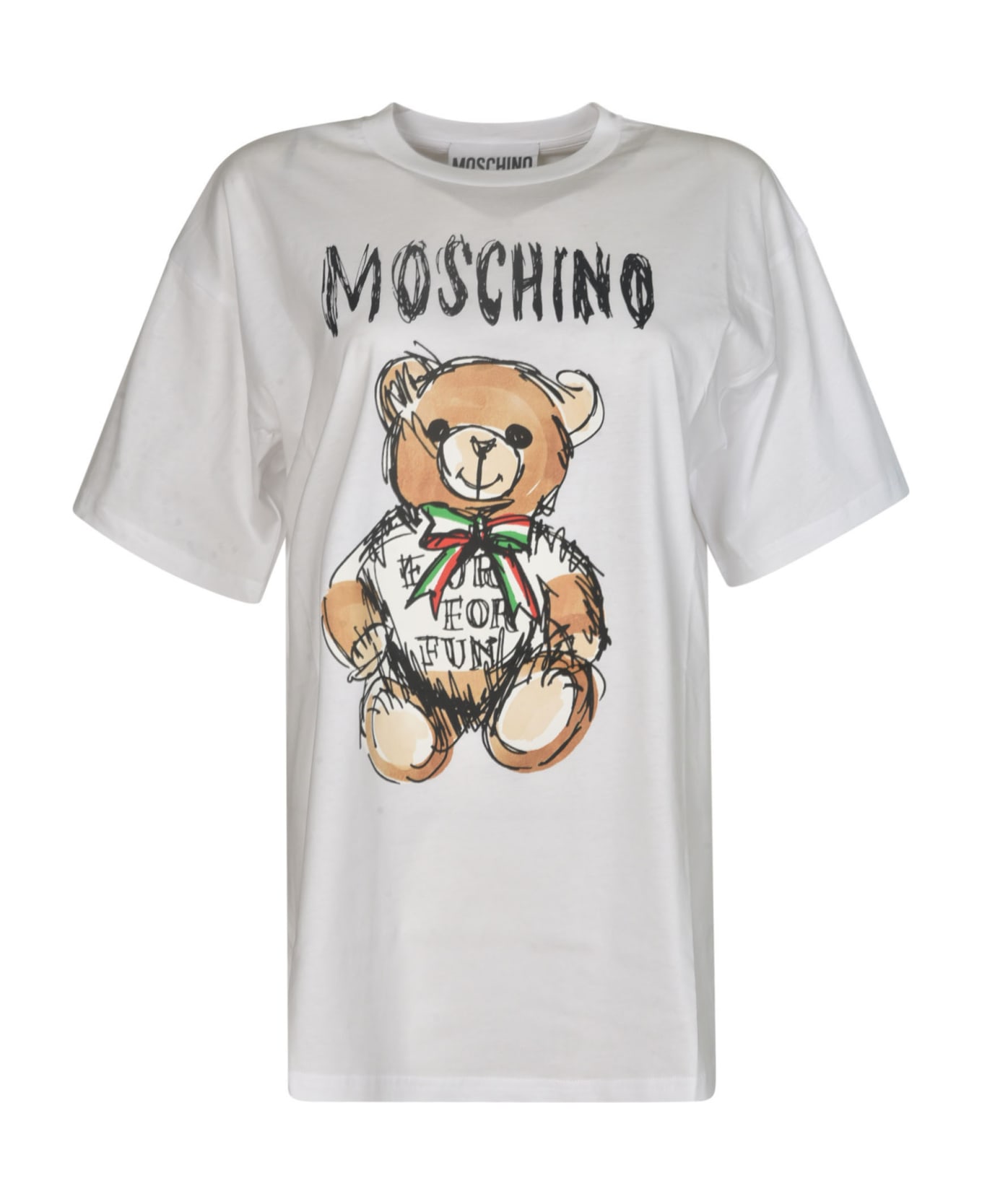 Moschino Logo Printed T-shirt - 1001