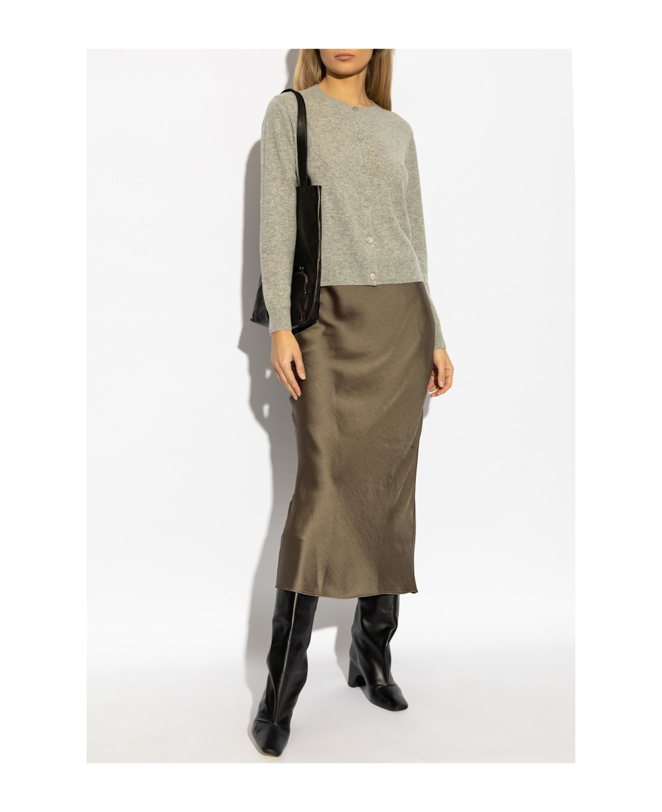 Samsøe & Samsøe Samsøe Samsøe Cardigan Saboston - Grey Melange