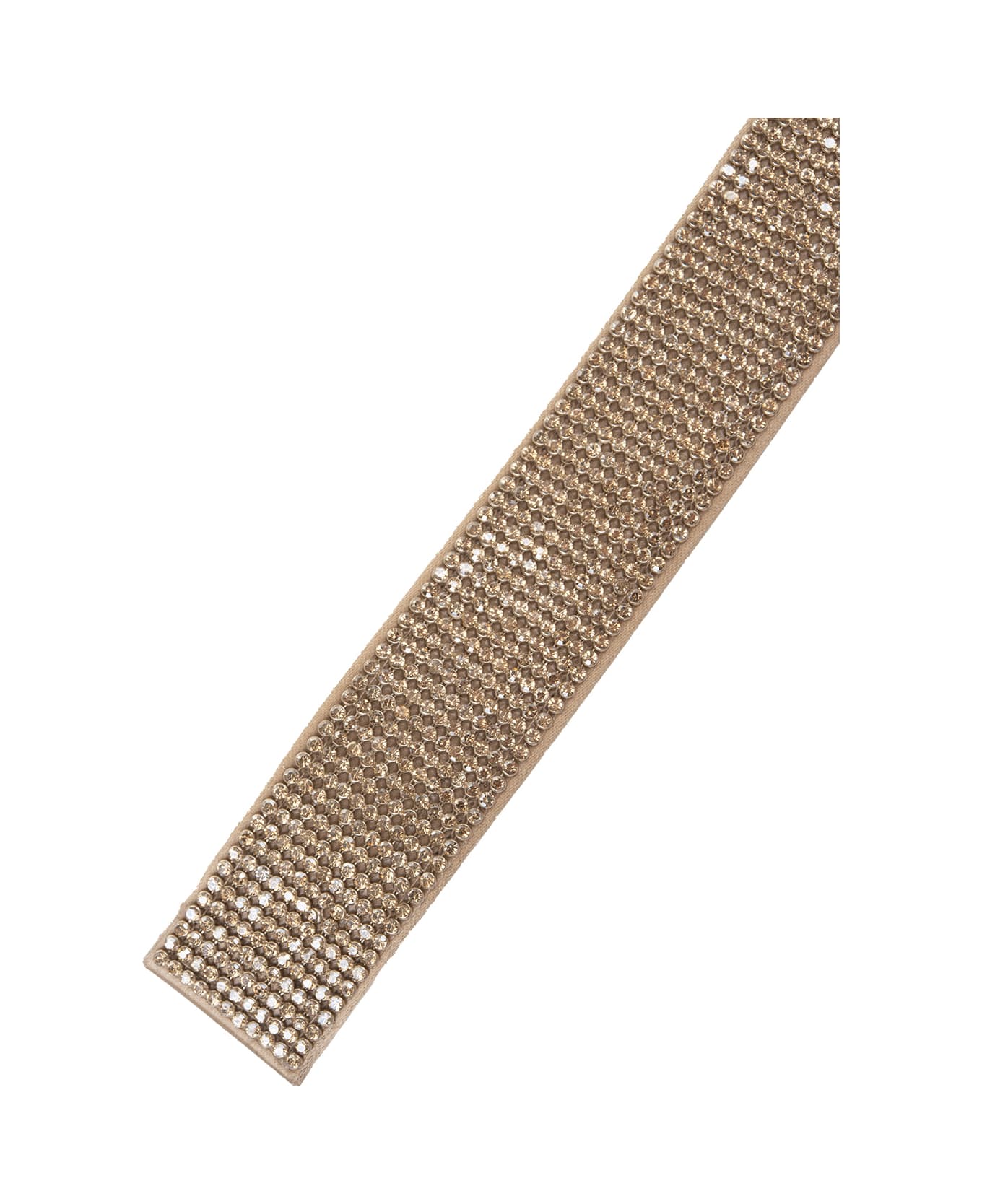 Benedetta Bruzziches Shine On You Crazy Diamond - Venus La Petite Belt - Beige