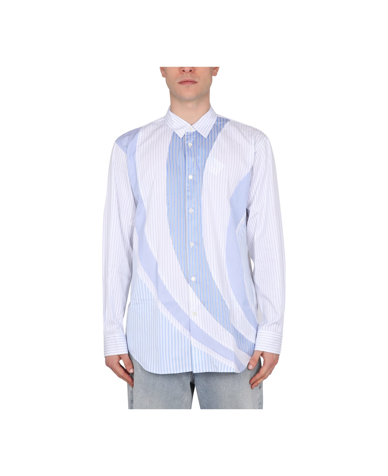 Comme des Garçons Shirt Cotton Shirt - AZURE