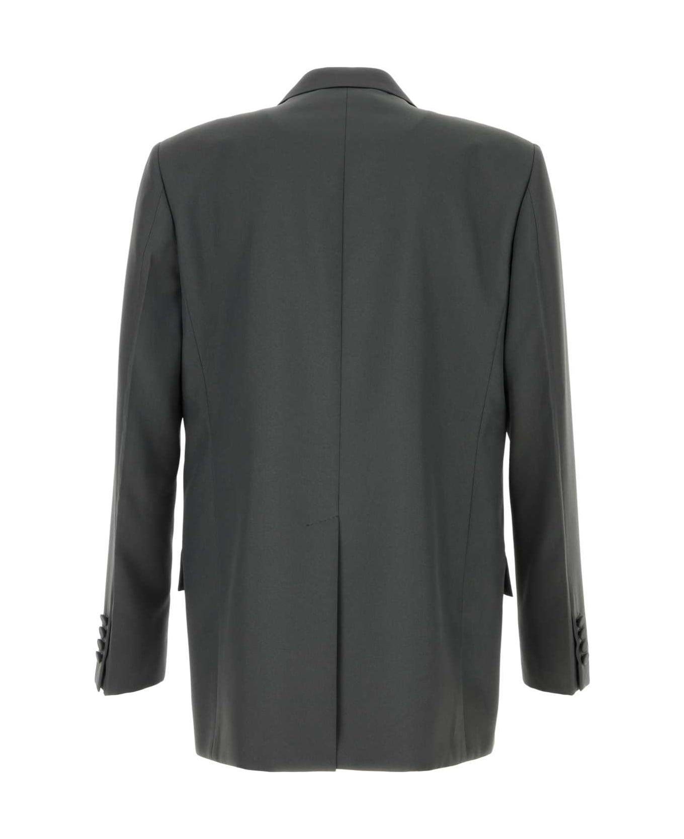 Gucci Graphite Panama Blazer - STONEGREY