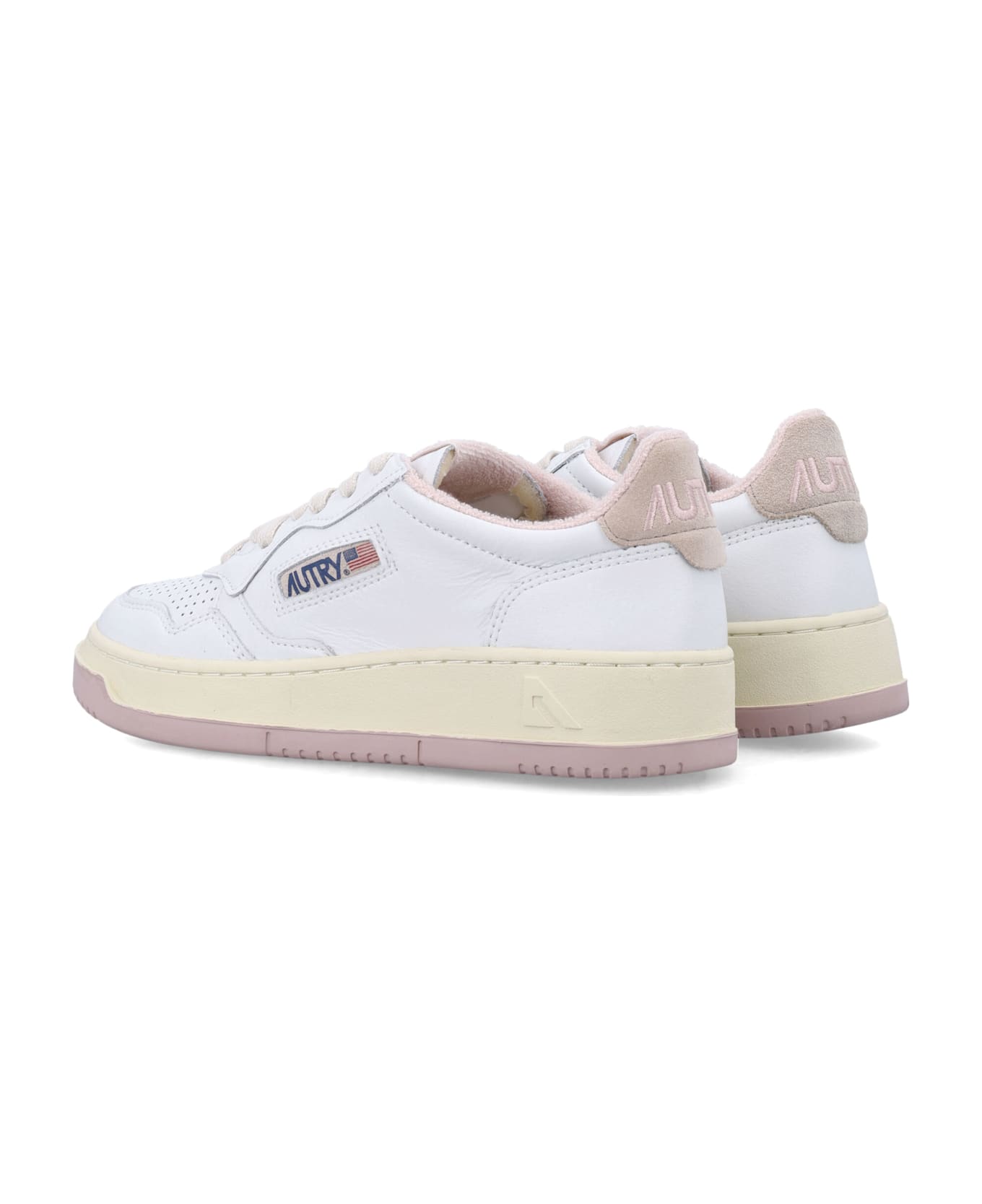 Autry Medalist Low-top Woman's Sneakers - Wht/pow