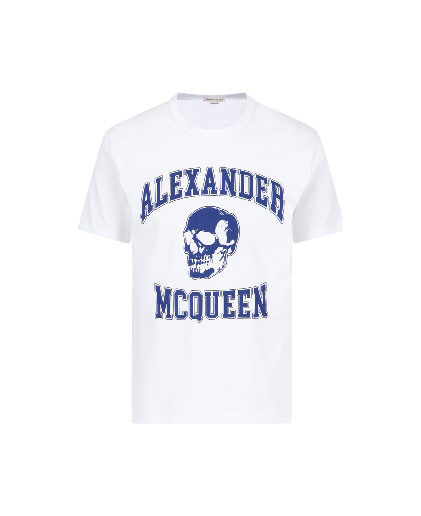 Alexander McQueen 'varsity' T-shirt - White シャツ