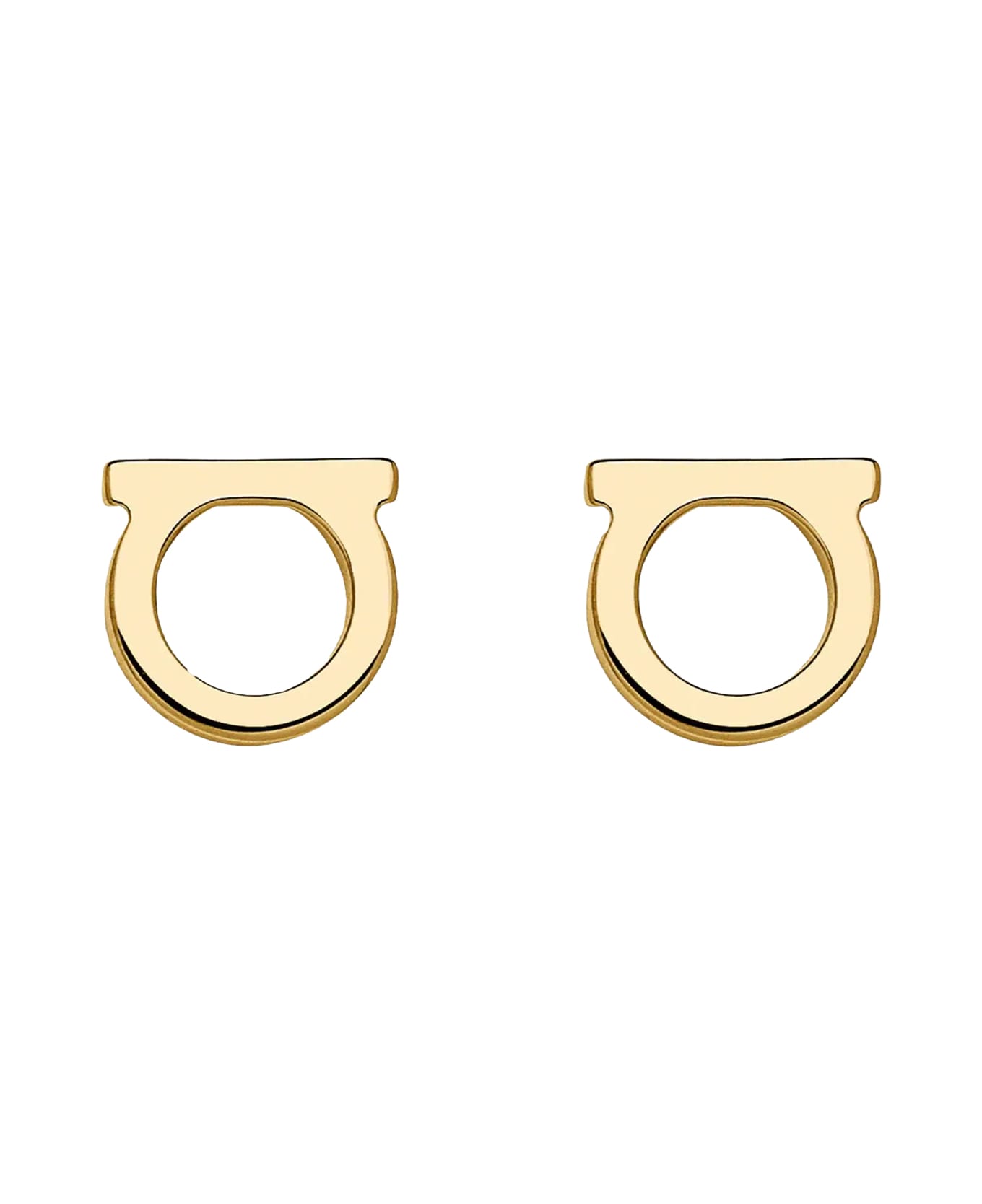 Ferragamo Gancini Earrings - Golden