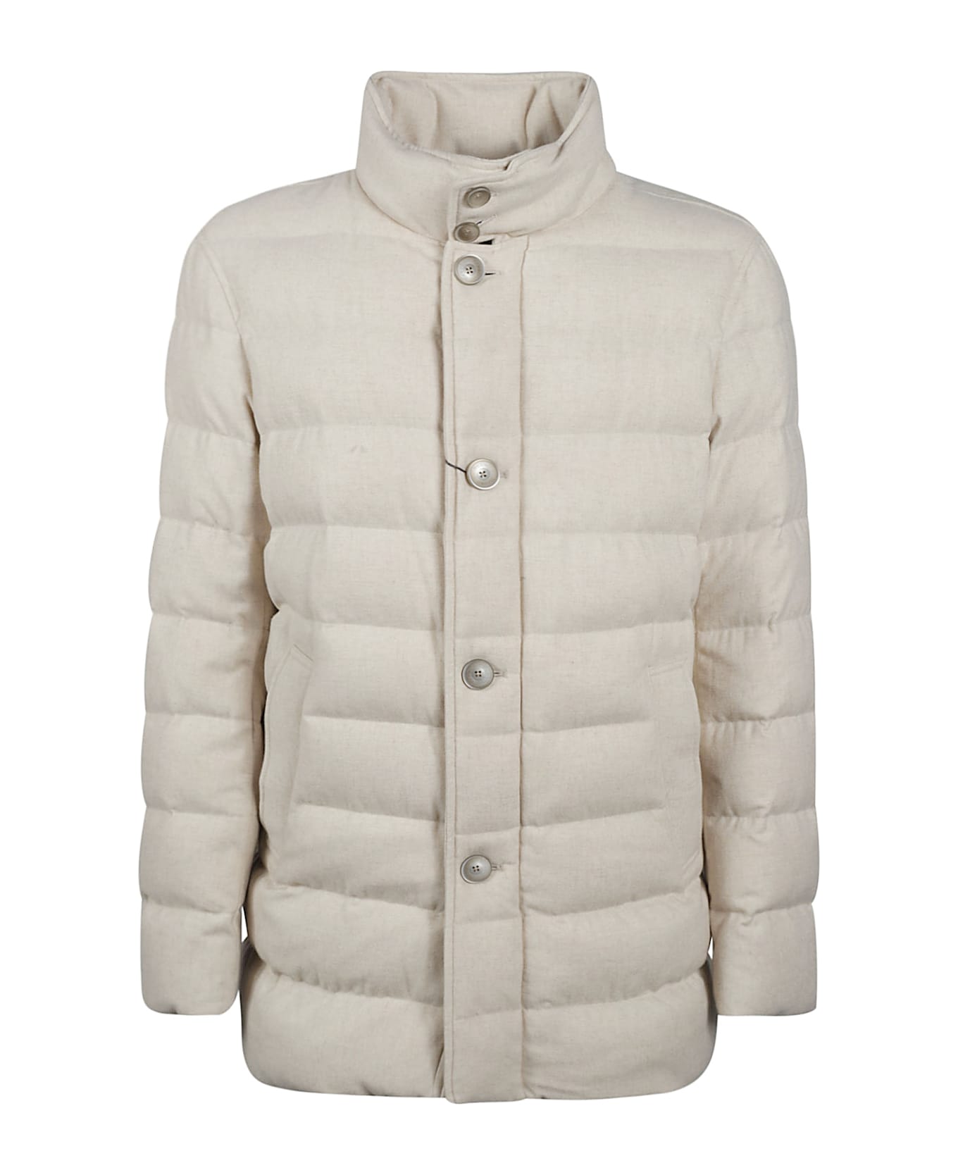 Herno Buttoned Padded Jacket - Chantilly