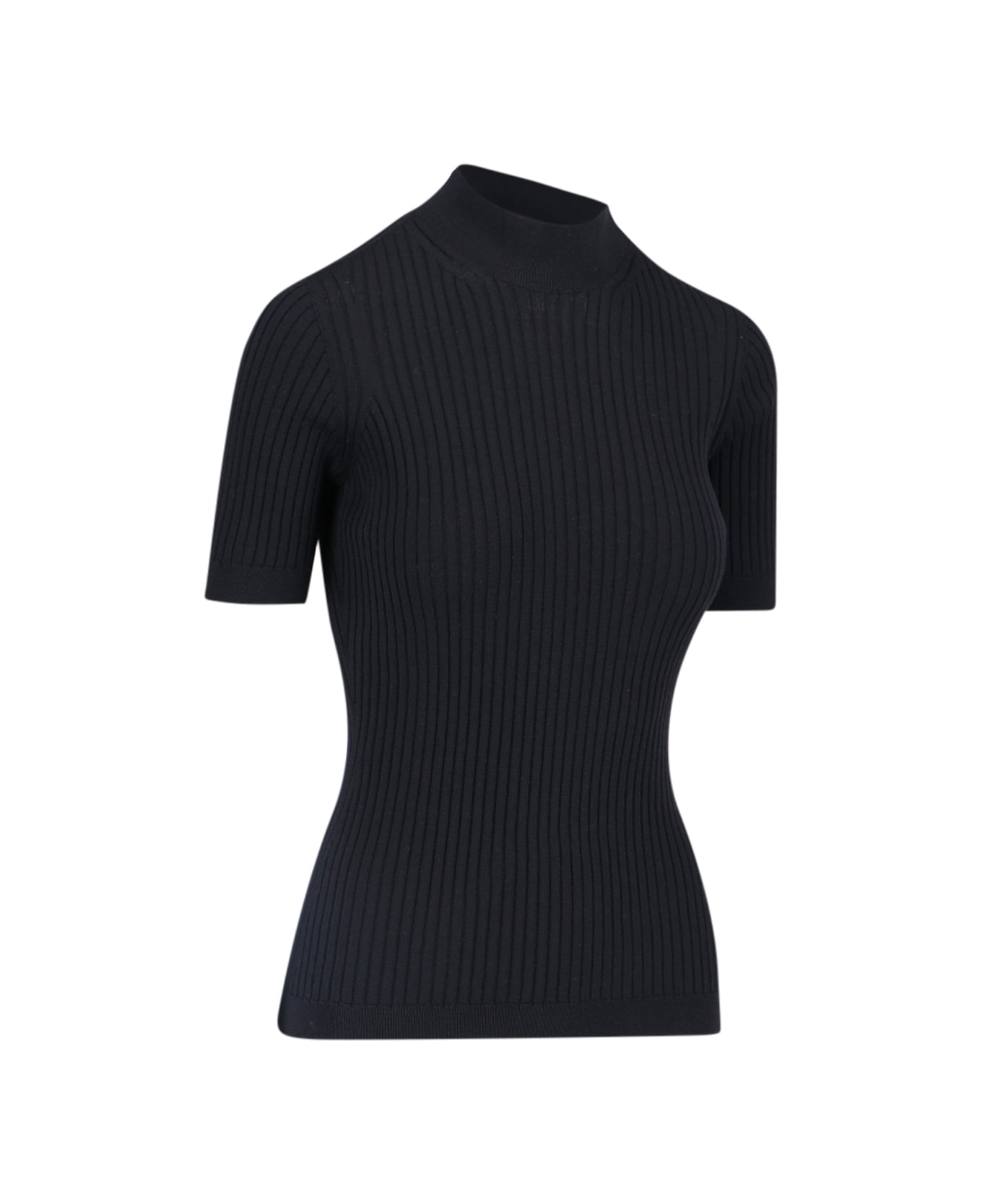 Versace Knit Sweater Seamless Essential Serie - Black