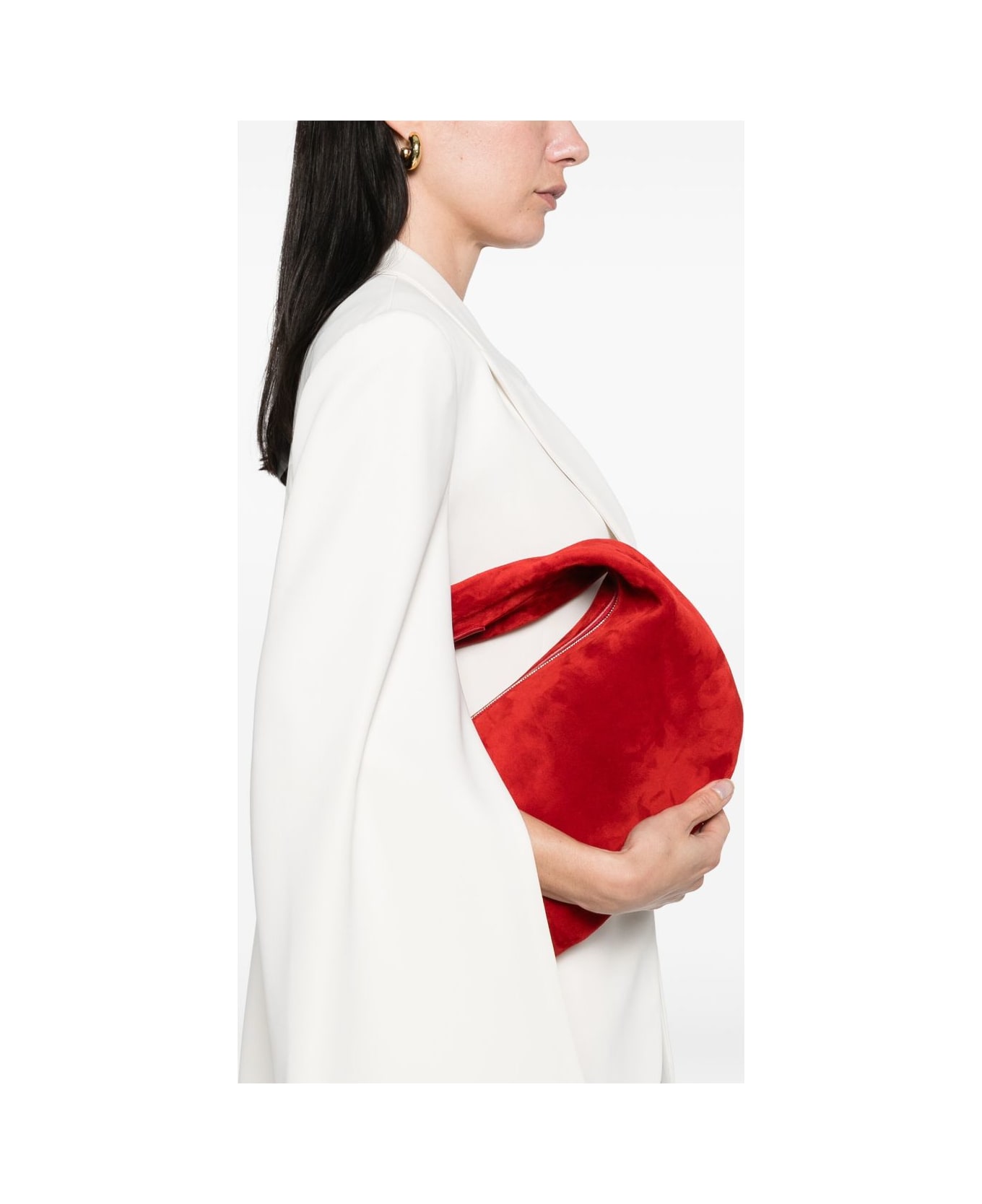 Parosh Single-breasted Blazer Jacket - Cream