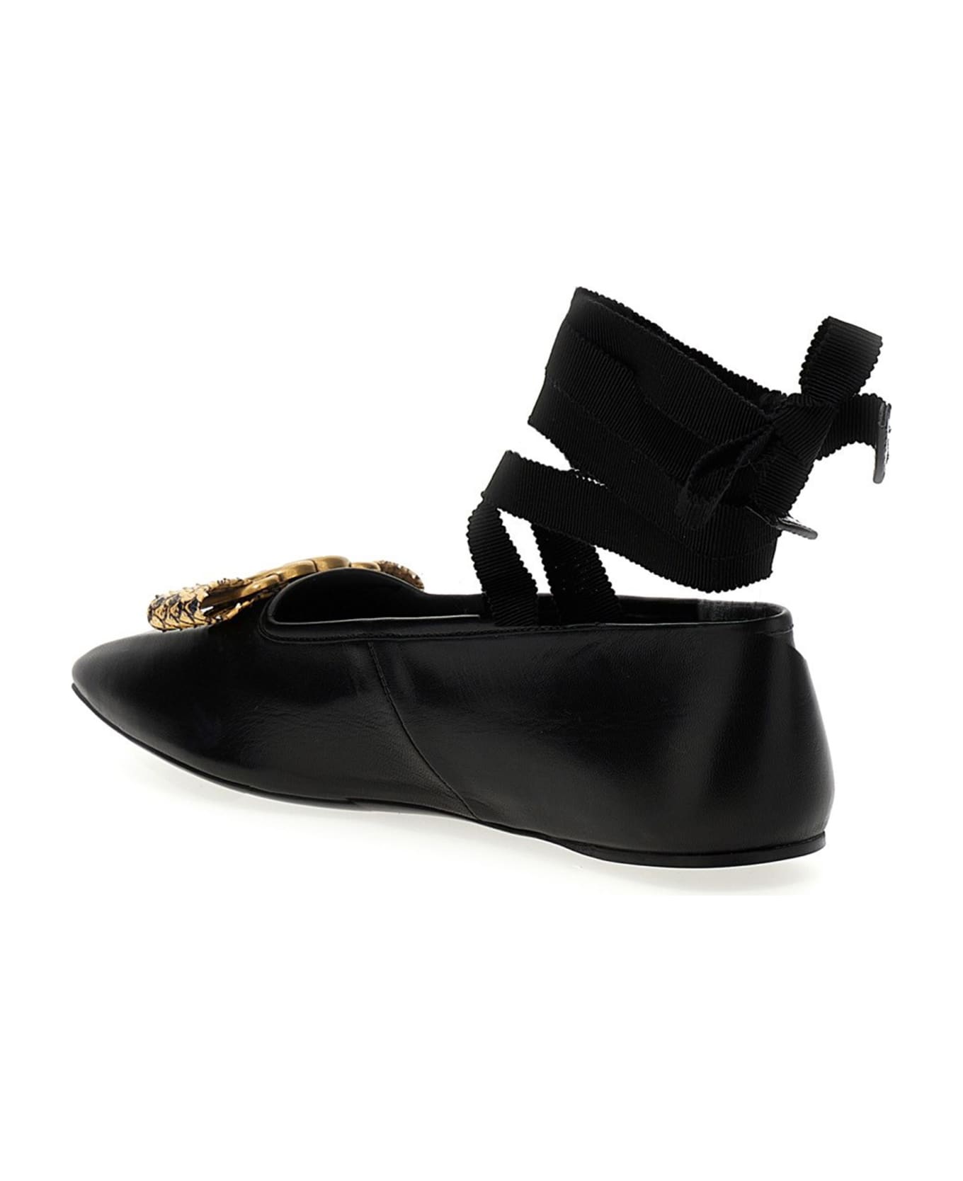 Gucci 'flamenco Ballet Flats' - Black  