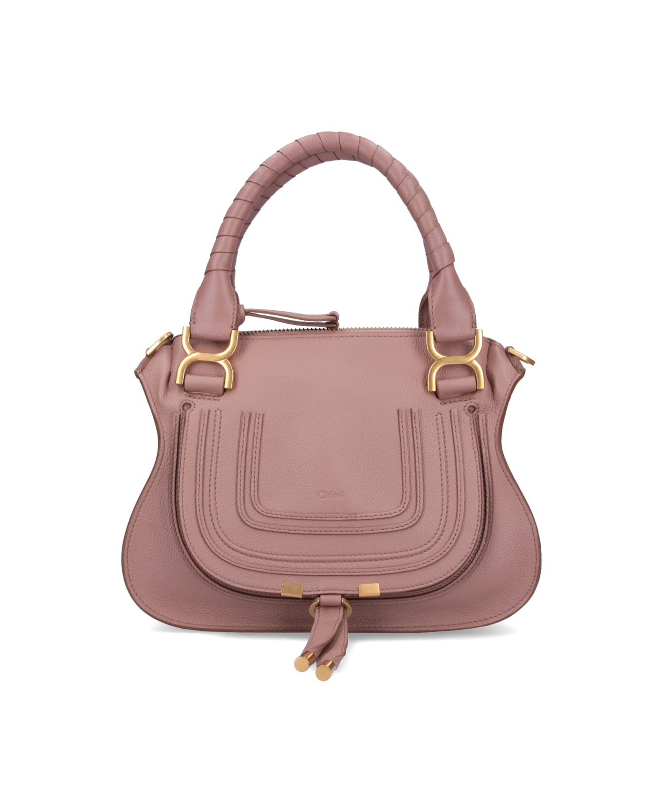 Chloé Mercie Shoulder Bag - Pink
