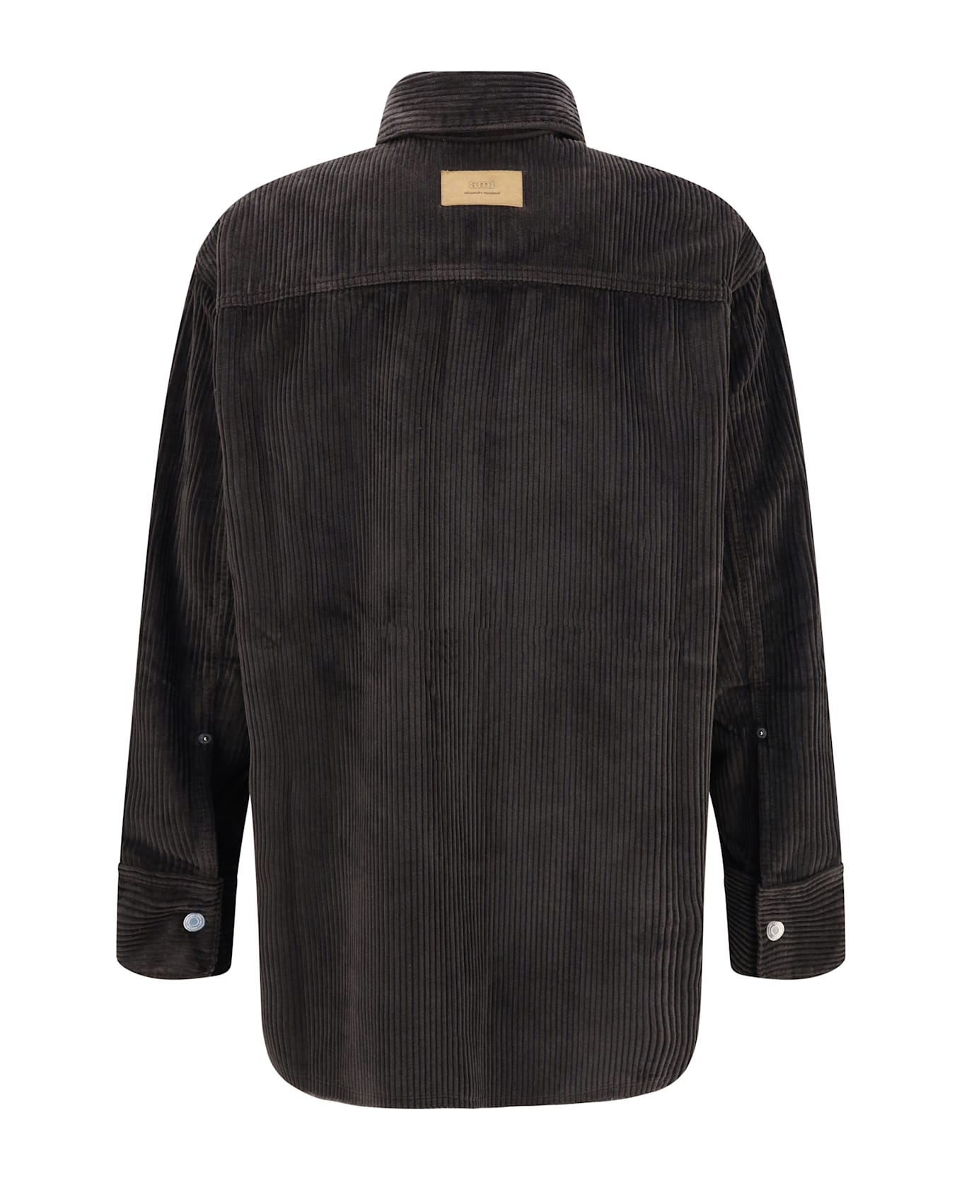 Ami Alexandre Mattiussi Corduroy Velvet Overshirt