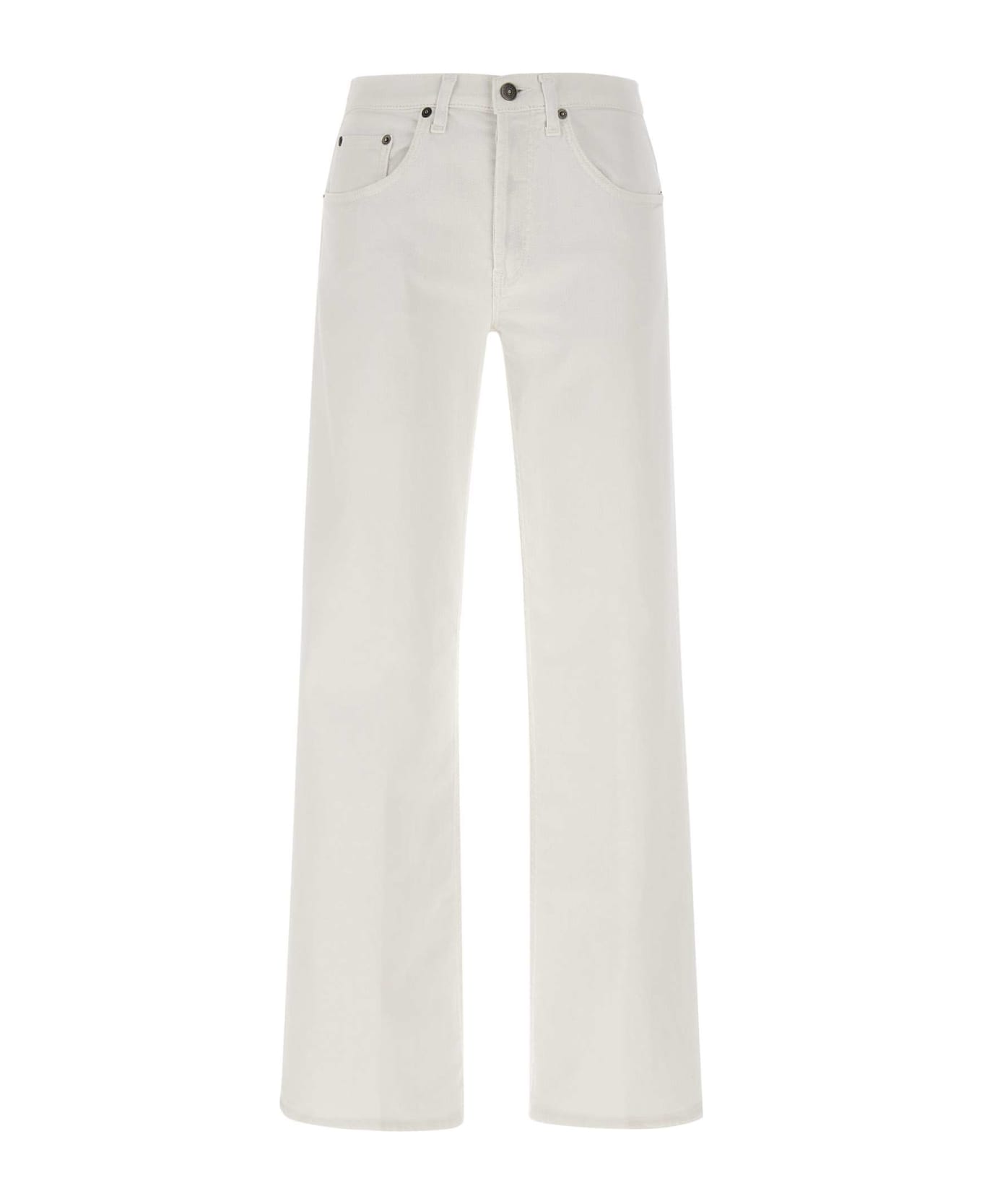 Dondup 'jacklyn' Cotton Jeans - WHITE デニム