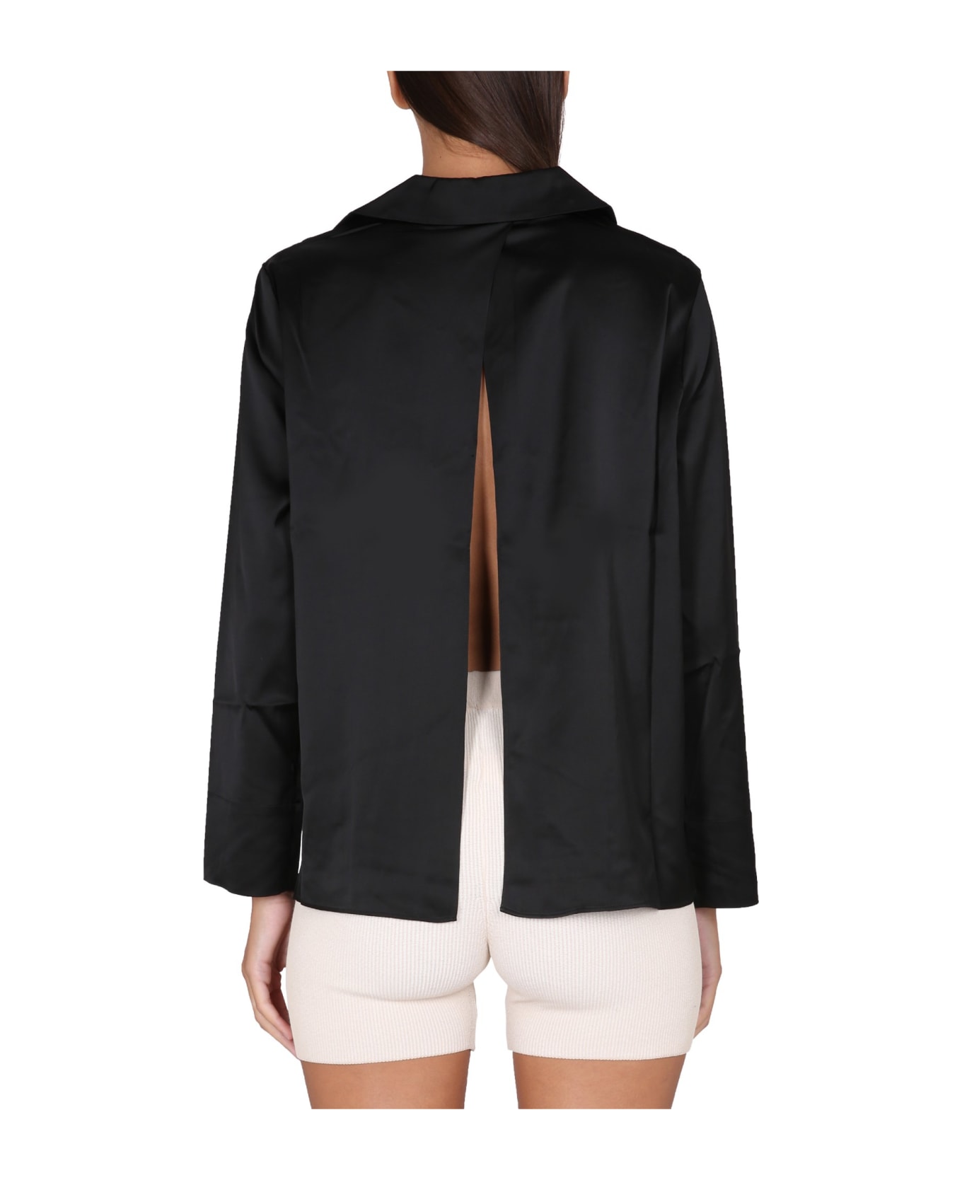 Jacquemus La Chemise Night Shirt - NERO