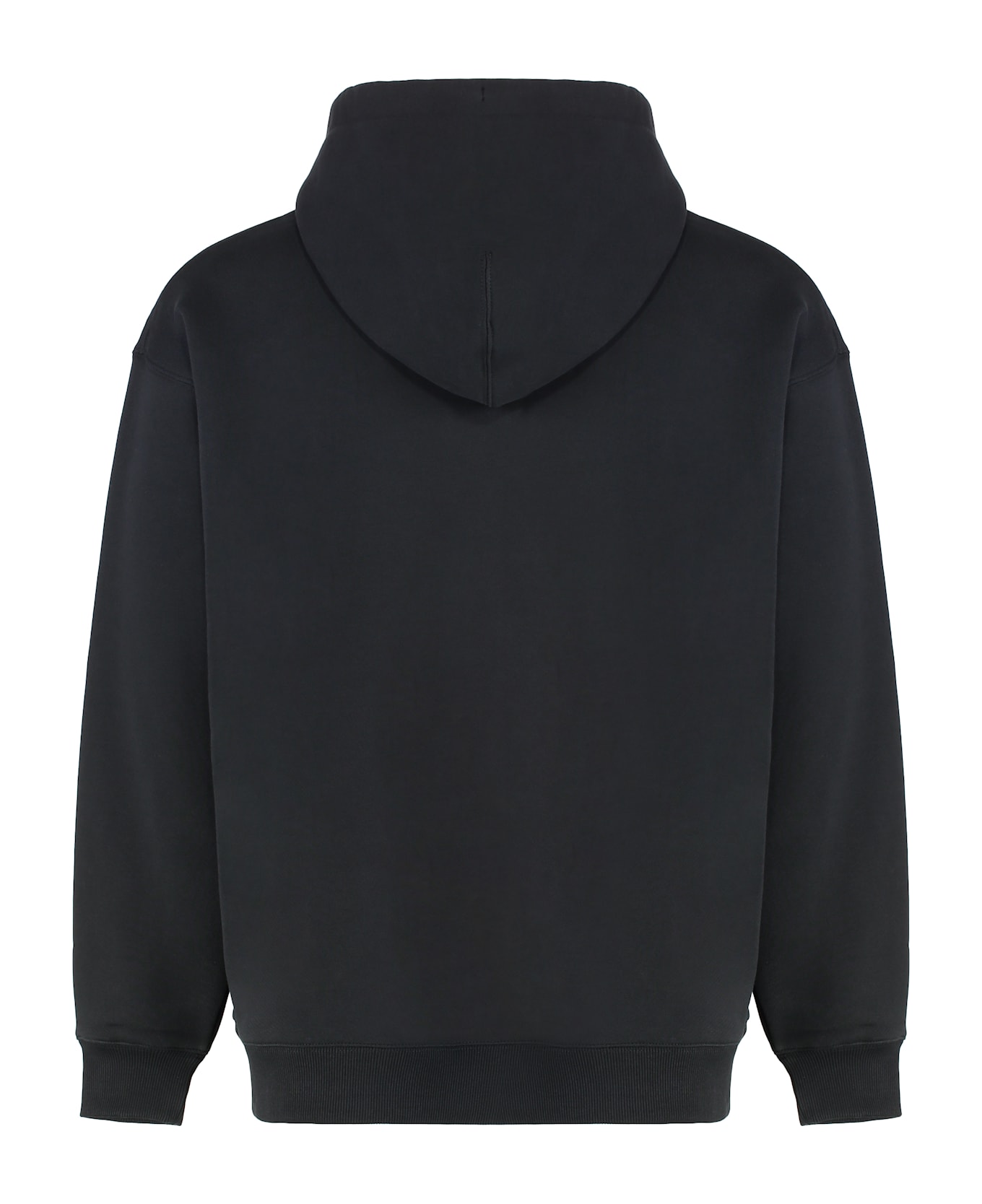 Y-3 Graphic Ft Cotton Hoodie - black