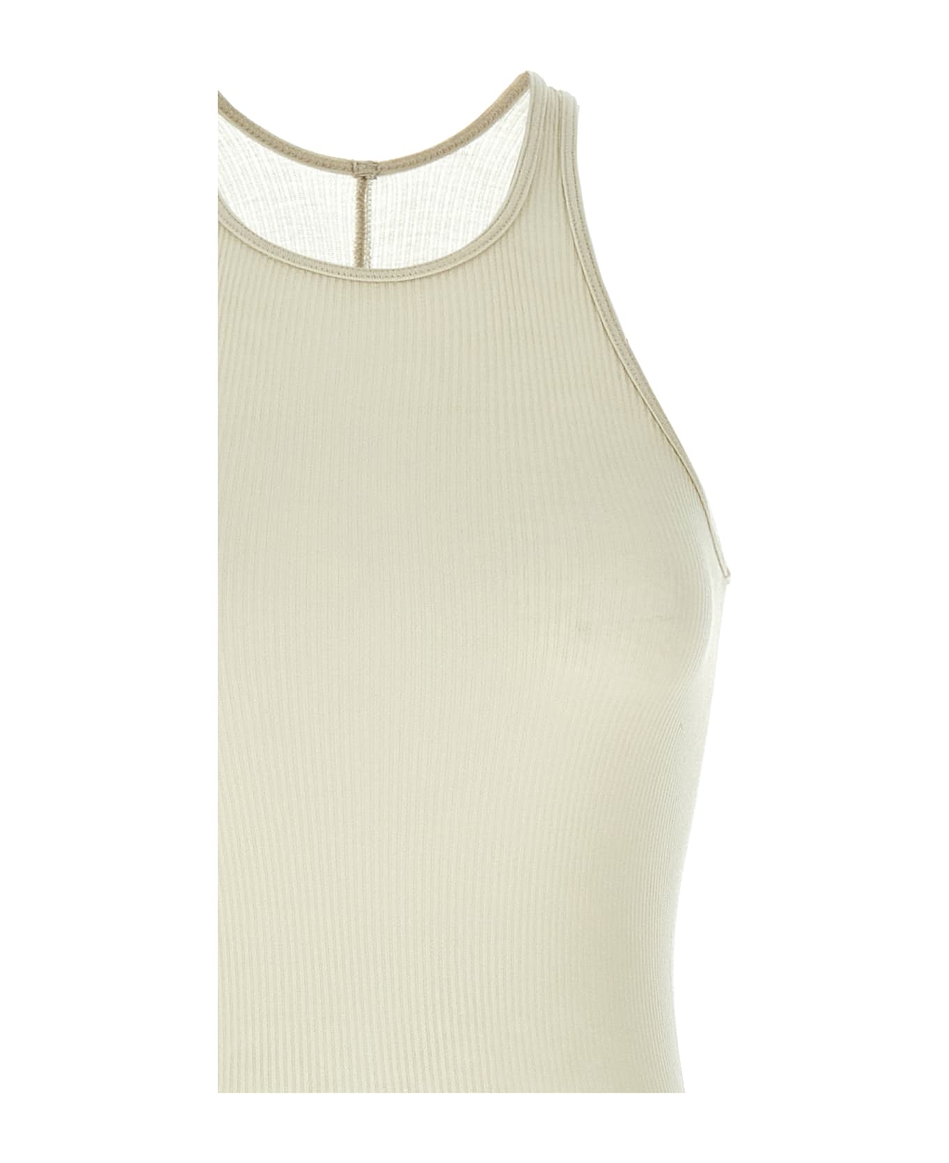 Rick Owens Ribbed Dress - Beige
