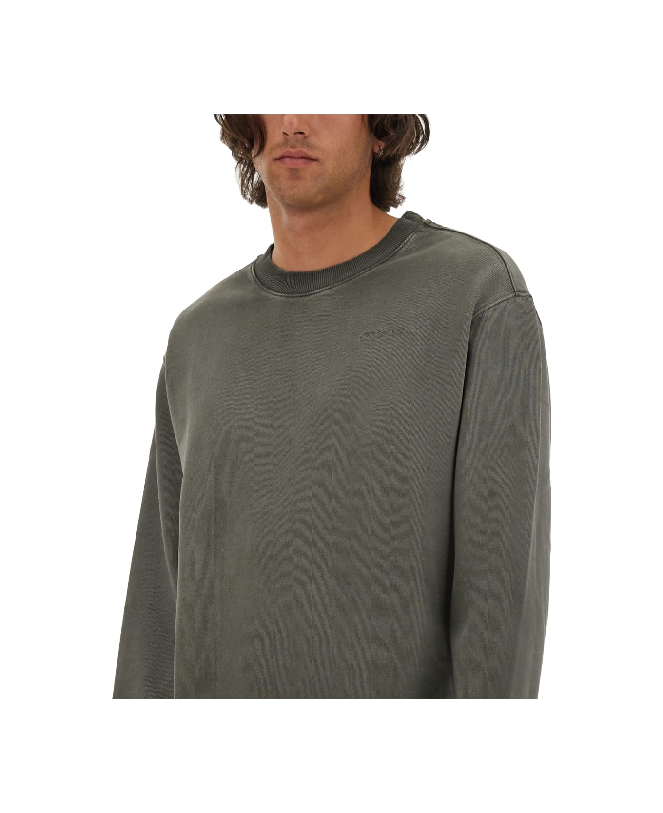 【送料&関税込】MSGM Washed Out Jersey Sweatshirt MSGM Washed Out Jersey Sweatshirt | italist