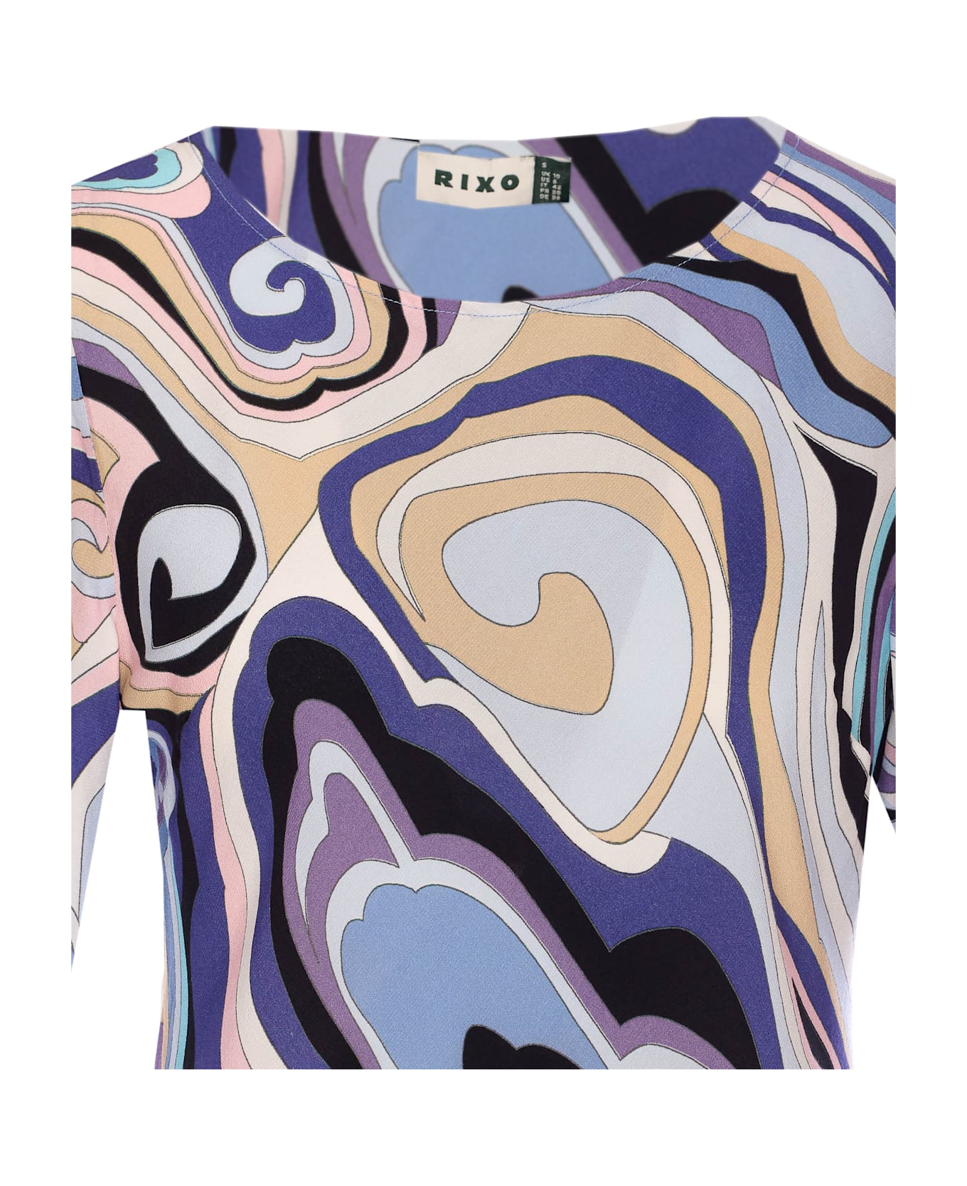 RIXO Ridley Dress - MultiColour