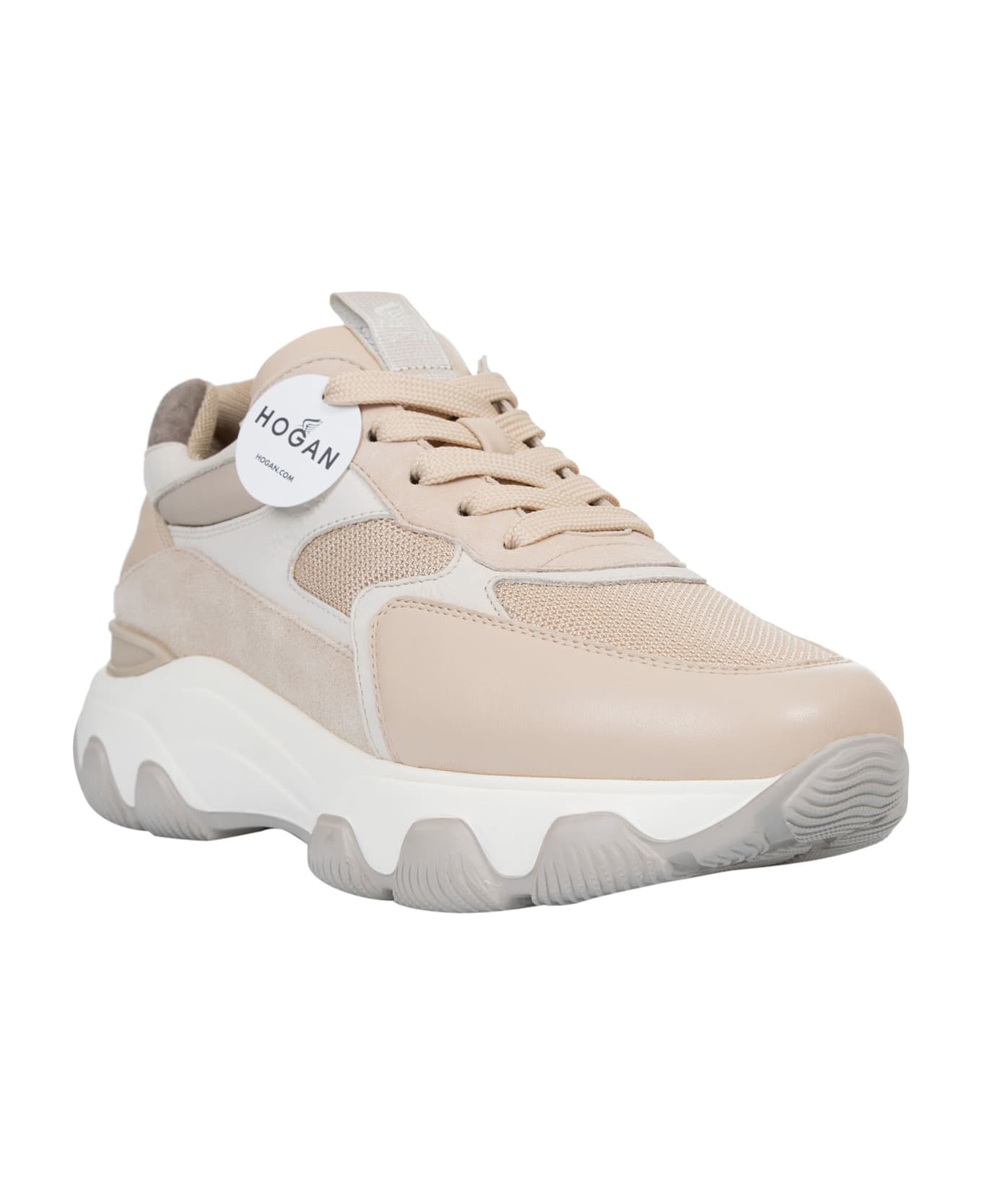 Hogan Mesh Paneled Runner Sneakers - Gal