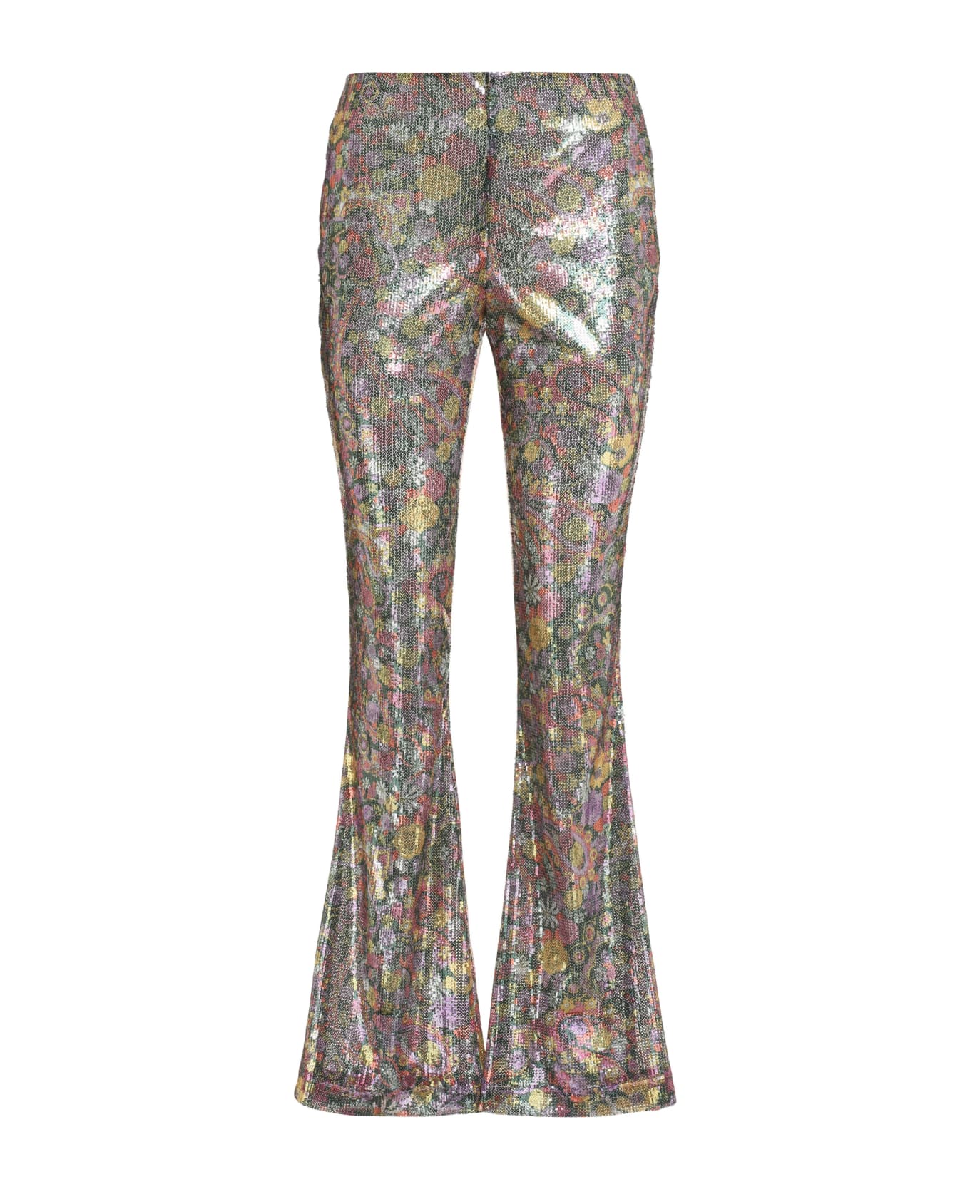 La DoubleJ Sequined Trousers - Multicolor