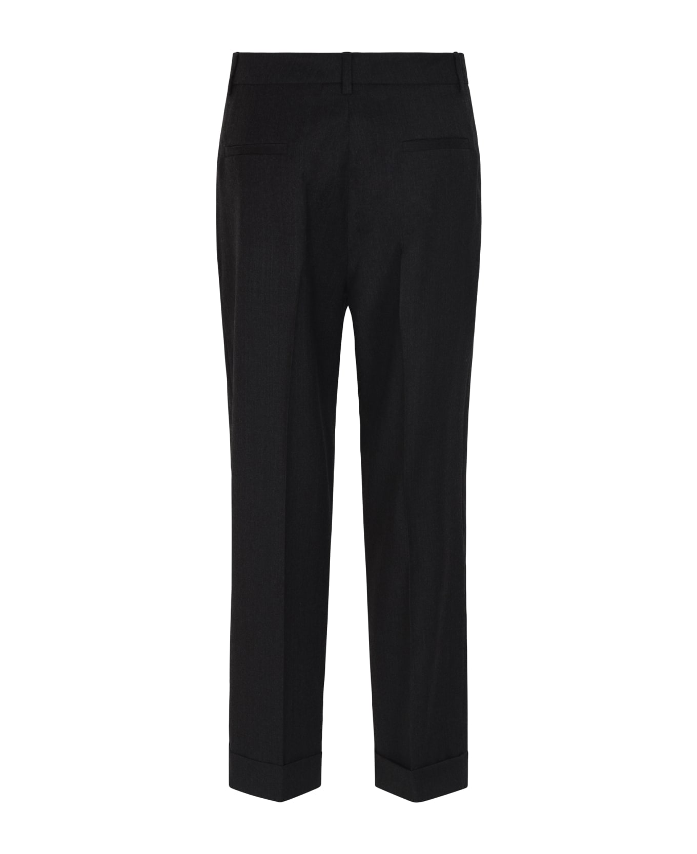 QL2 Concealed Fitted Trousers - Grey