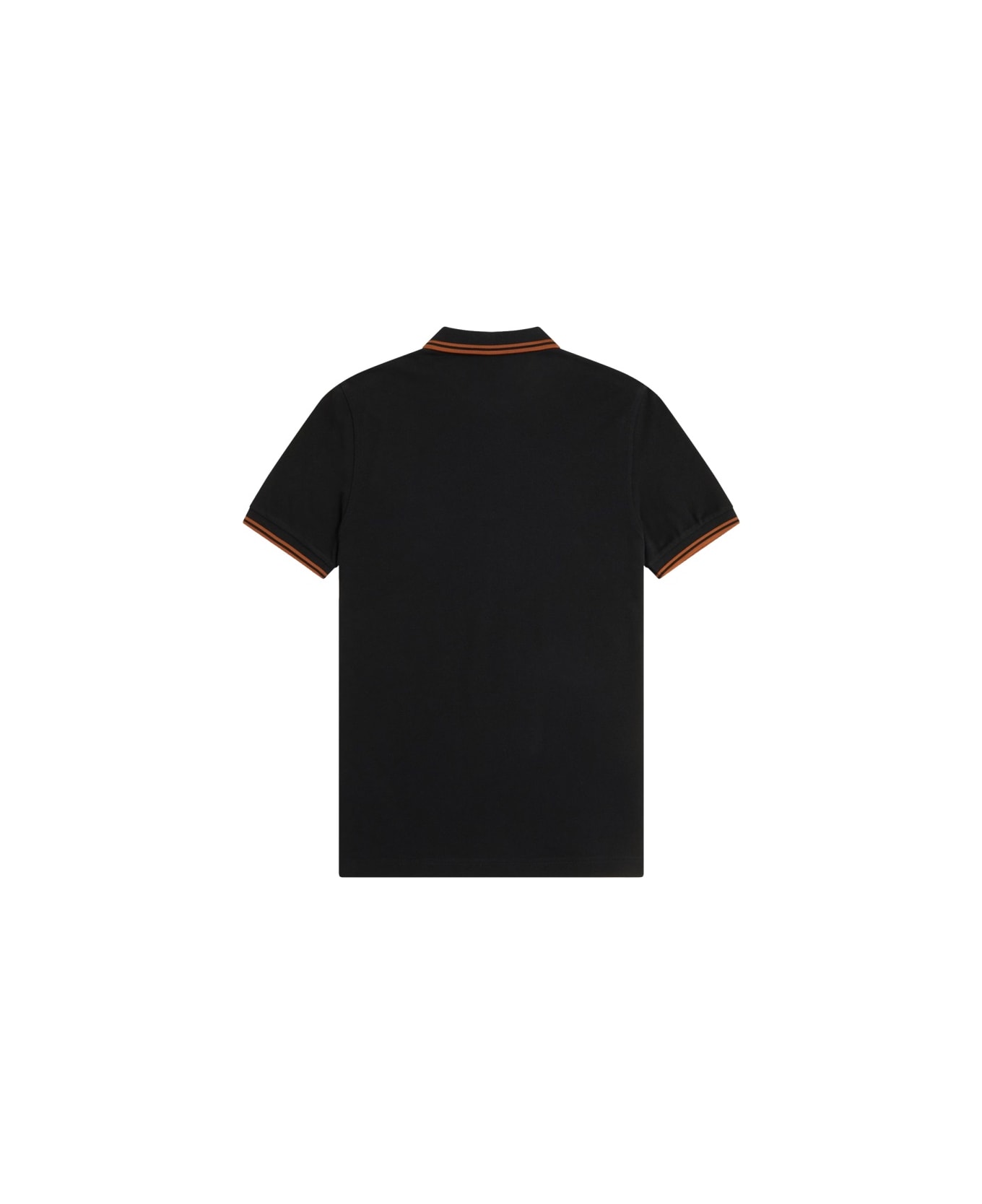 Fred Perry Polo With Logo - BLACK