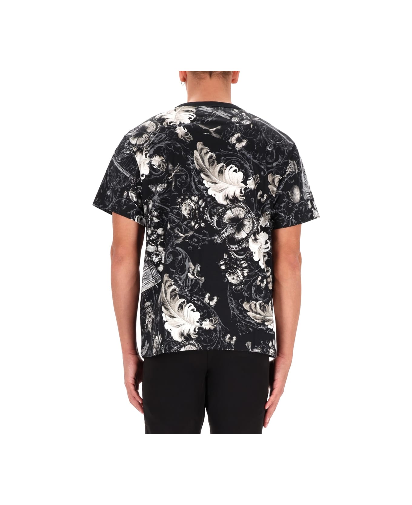 Versace Jeans Couture Cotton T-shirt - black