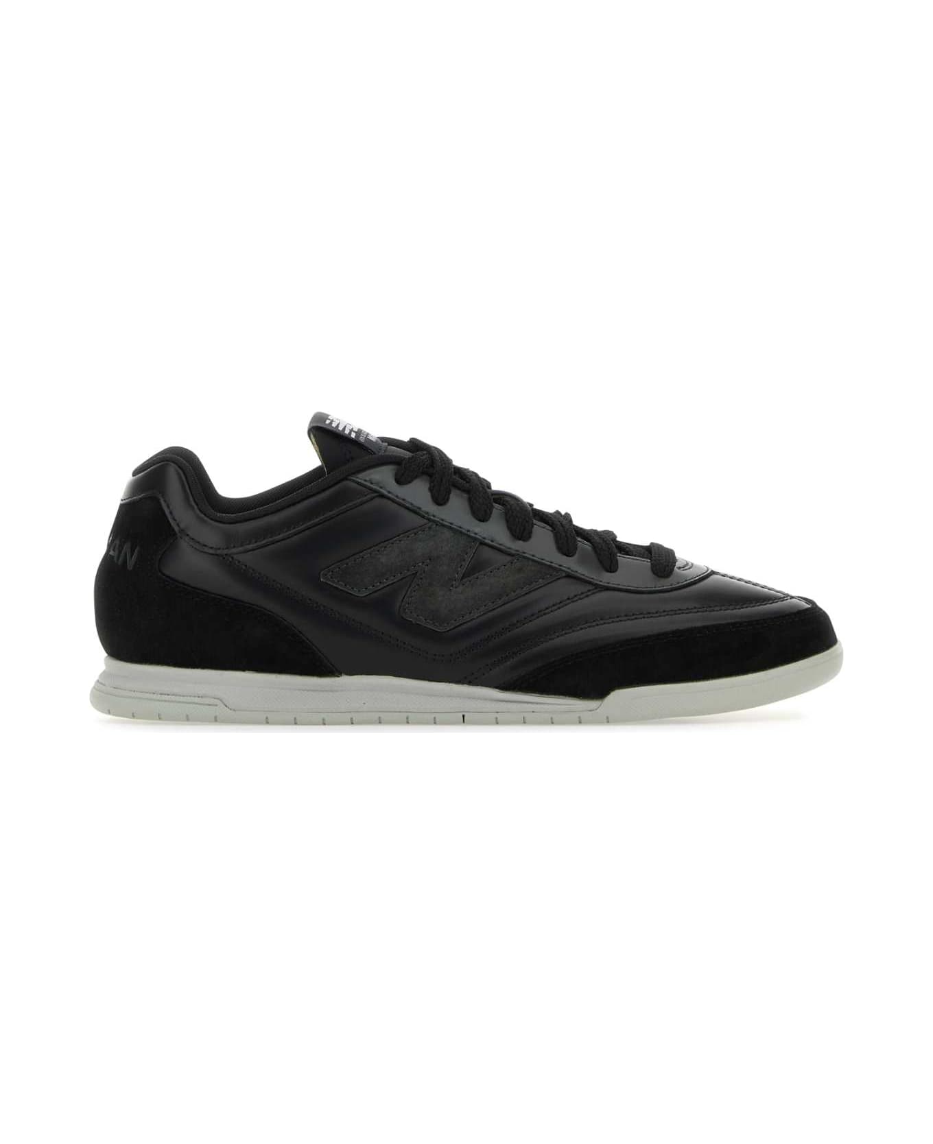 Junya Watanabe Black Leather Junya Watanabe X New Balance Sneakers - BLACK