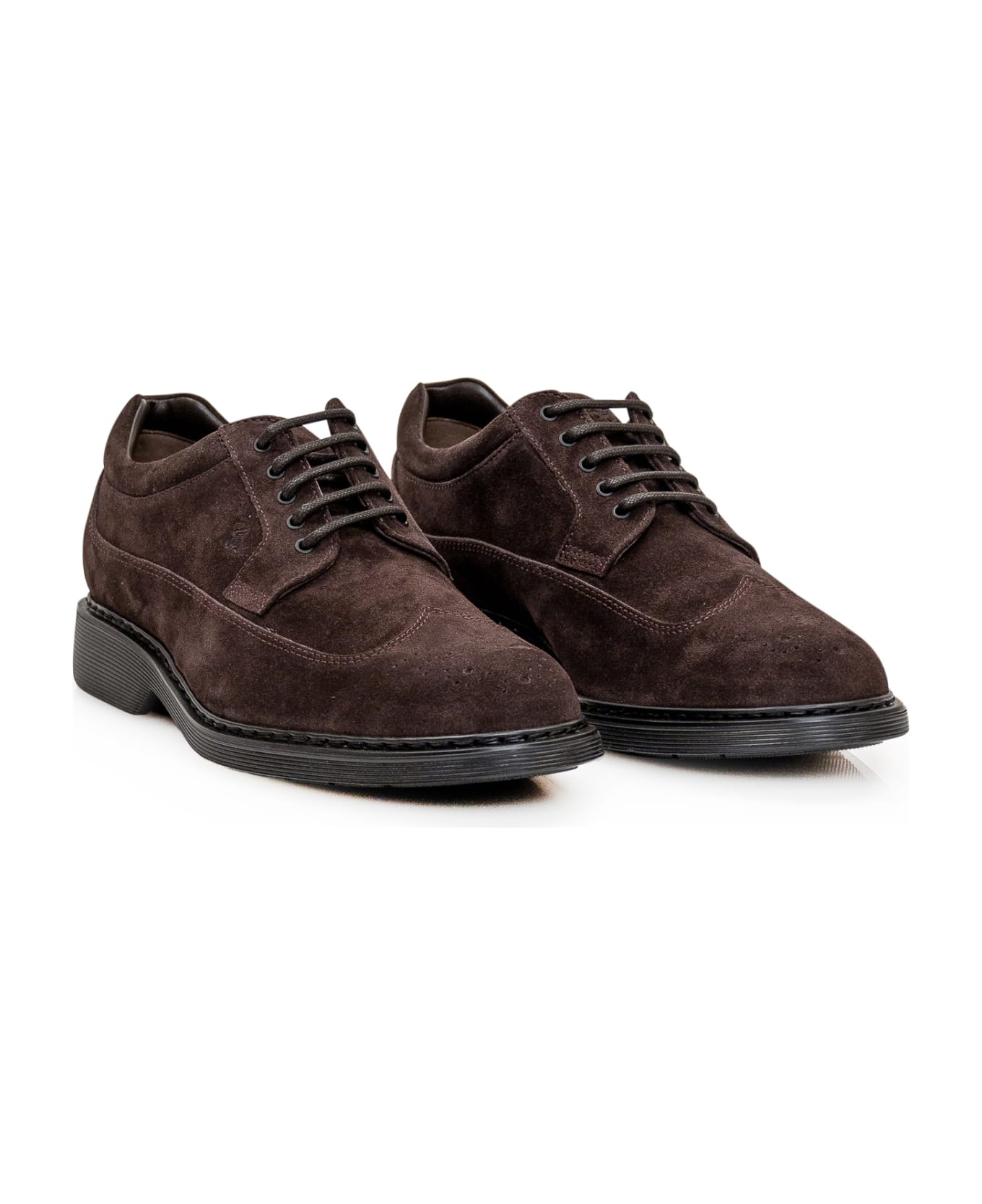 Hogan H576 Derby Lace-ups - Brown