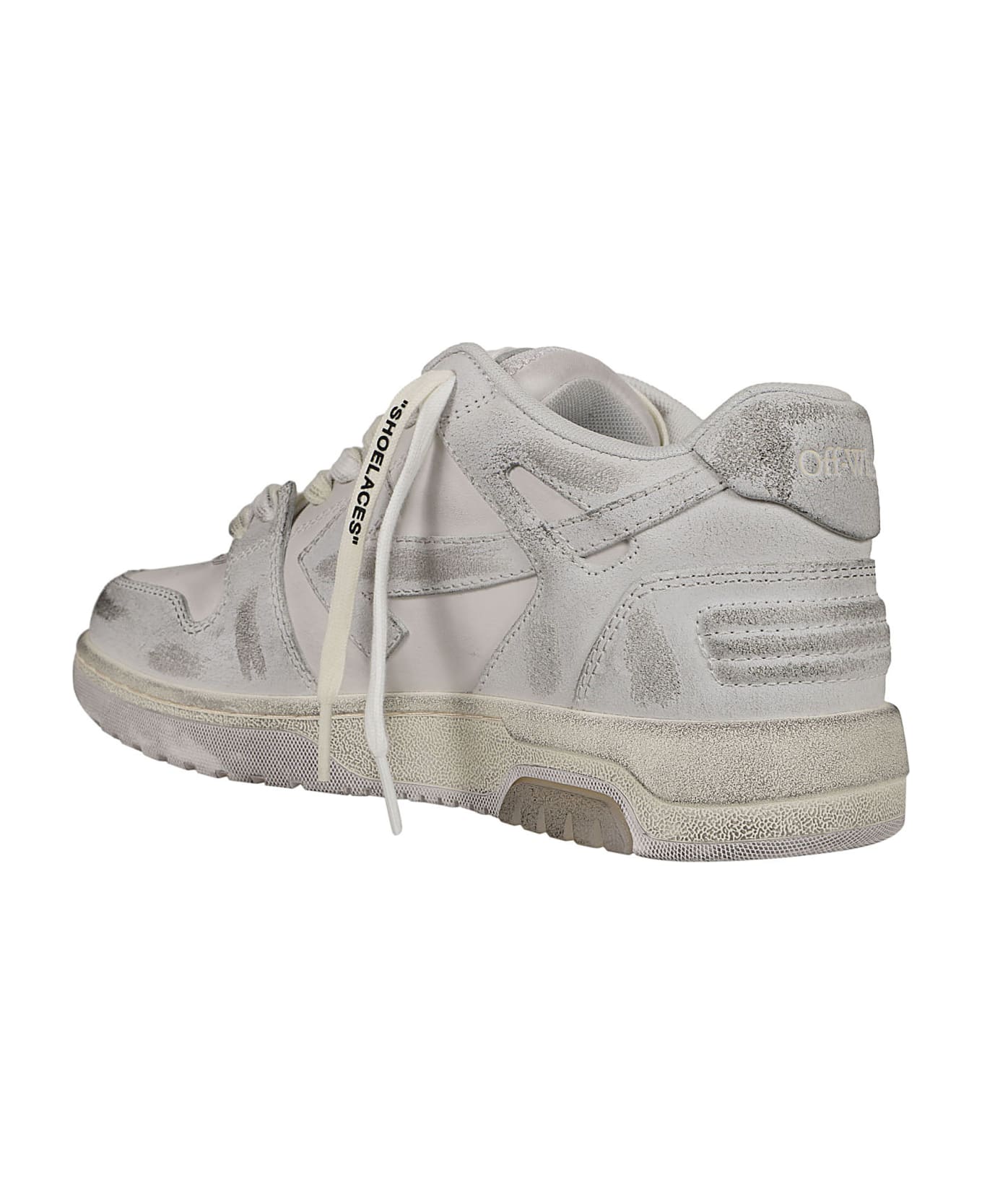 Off-White Out Of Office Vintage Leather - White Whit