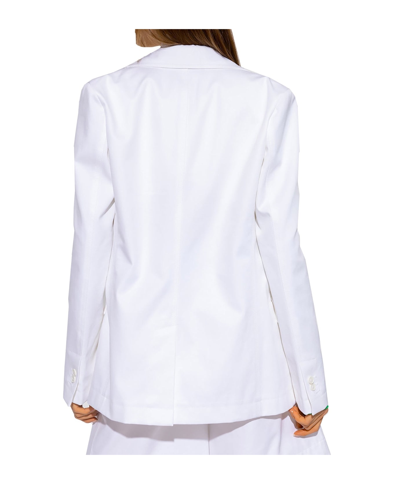 Bottega Veneta Cotton Blazer - White