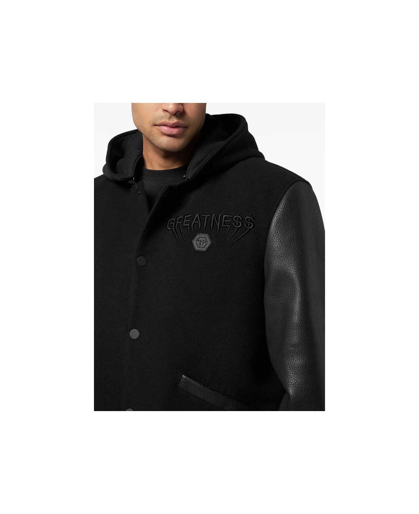 Philipp Plein Outerwear - BLACK