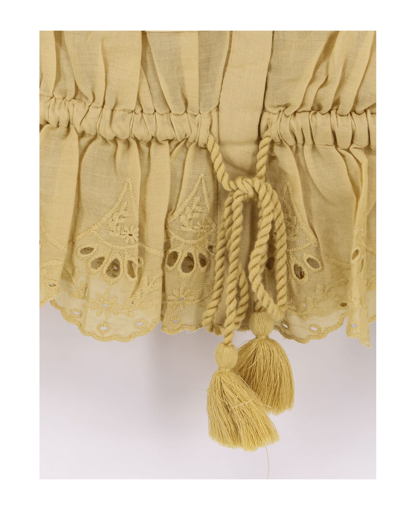 Marant Étoile Polly Organic Cotton Shirt - Light Ochre