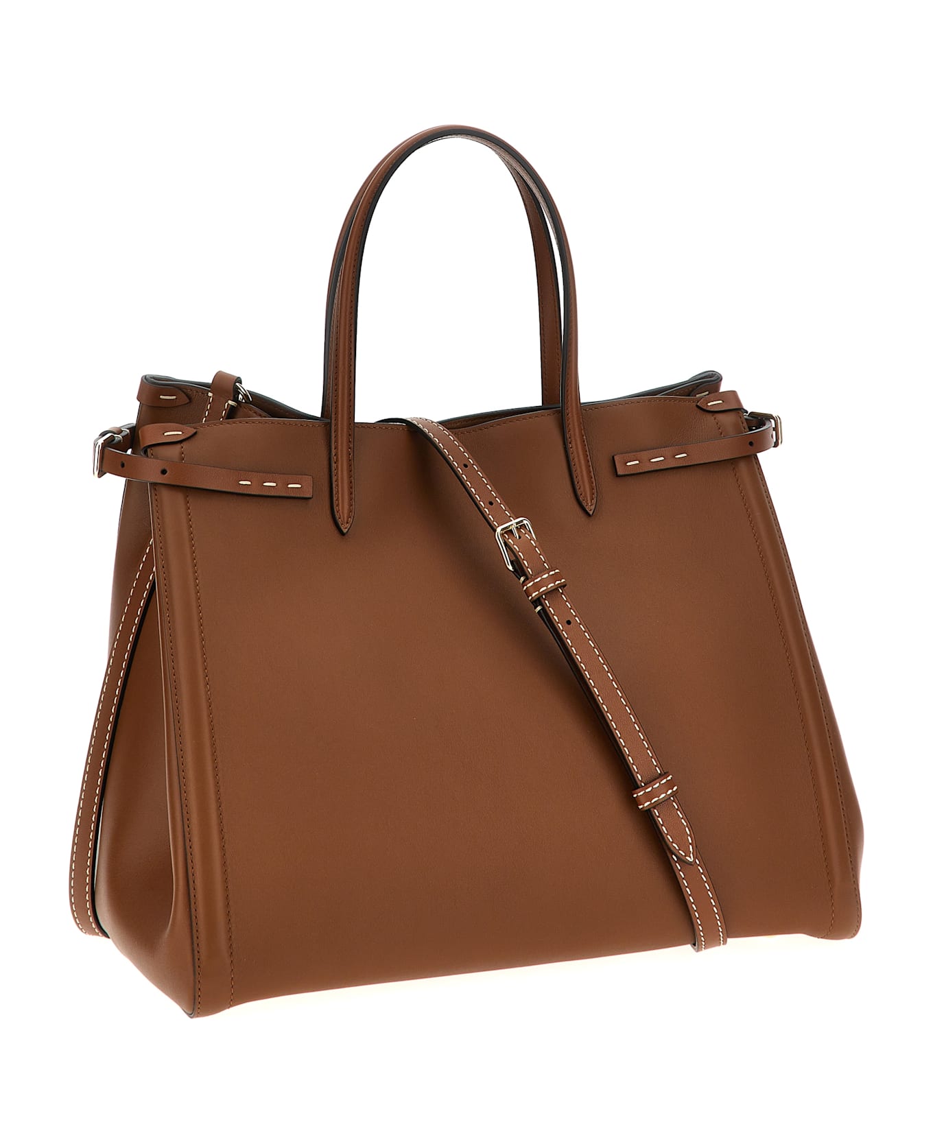 Valentino Garavani 
antibes
 Medium Shopping Bag - Brown