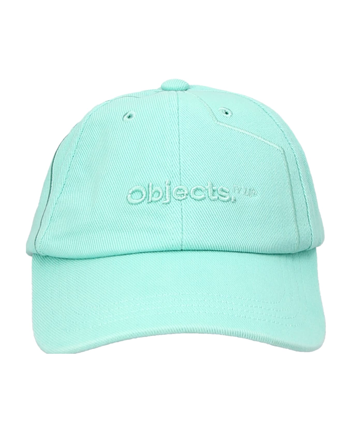 Objects Iv Life Logo Embroidery Baseball Cap - Green 帽子