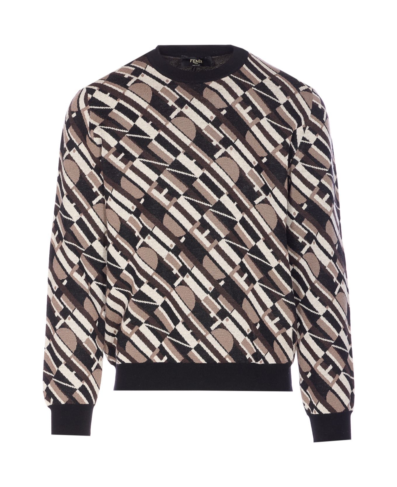 Fendi Tape Motif Sweater - Ae Pequin
