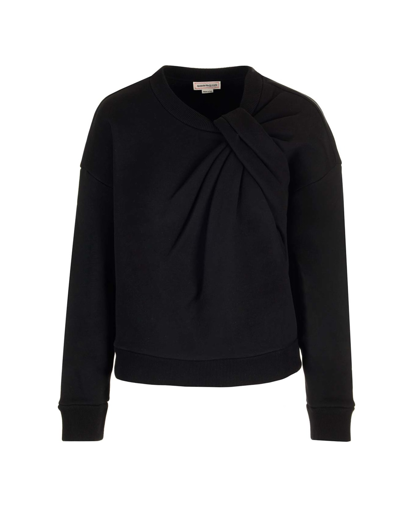 Alexander McQueen Knotted Detail Sweatshirt - Black