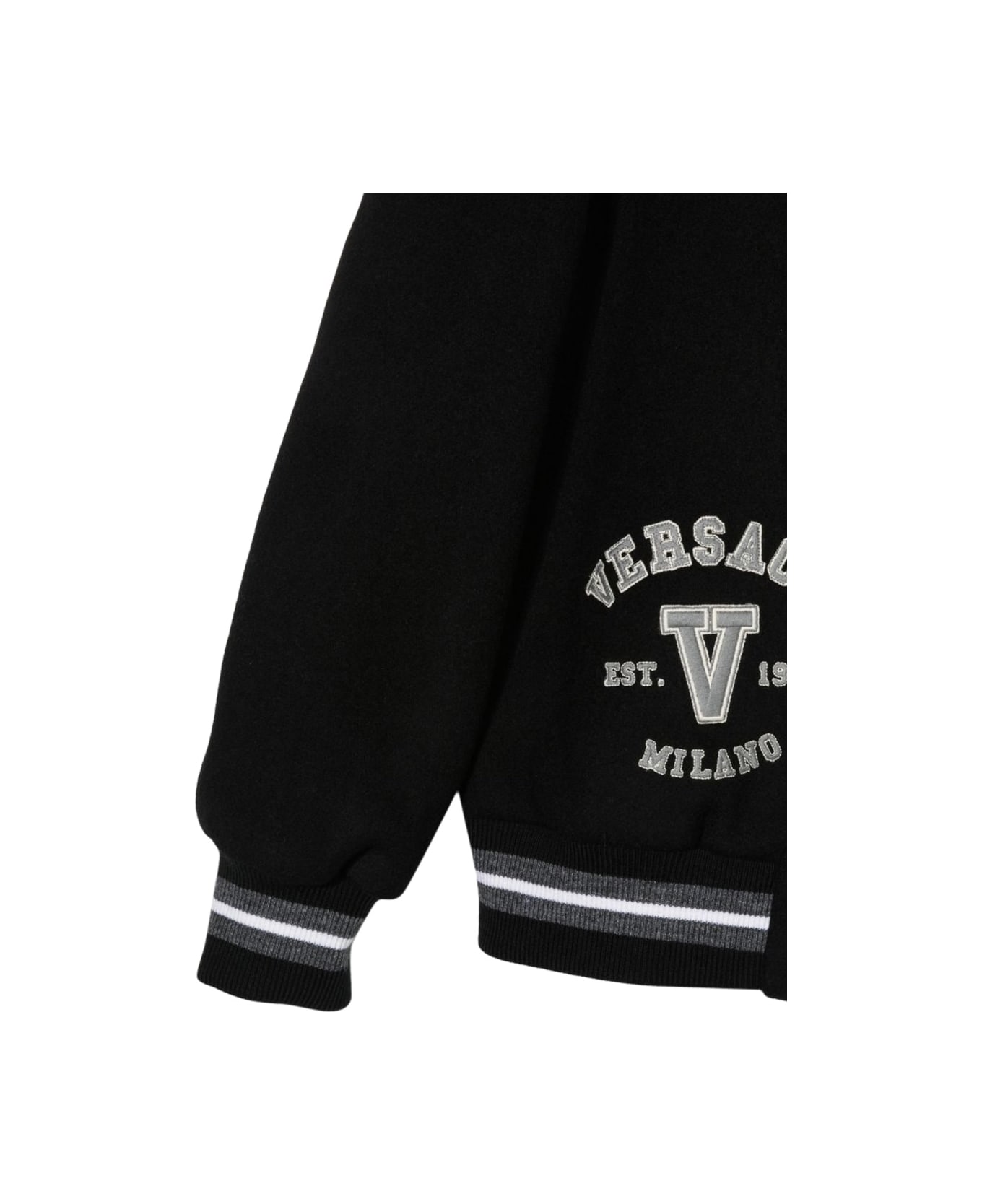 Versace Zip Jacket - BLACK